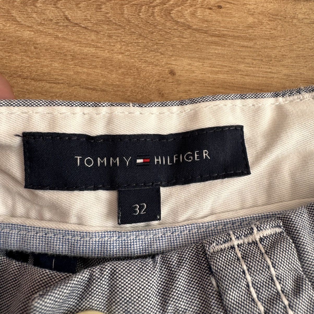 Tommy Hilfiger Tommy Hilfiger Gray Plaid Cotton Chino Shorts Grid Pattern Size US 32 / EU 48 - 3 Thumbnail