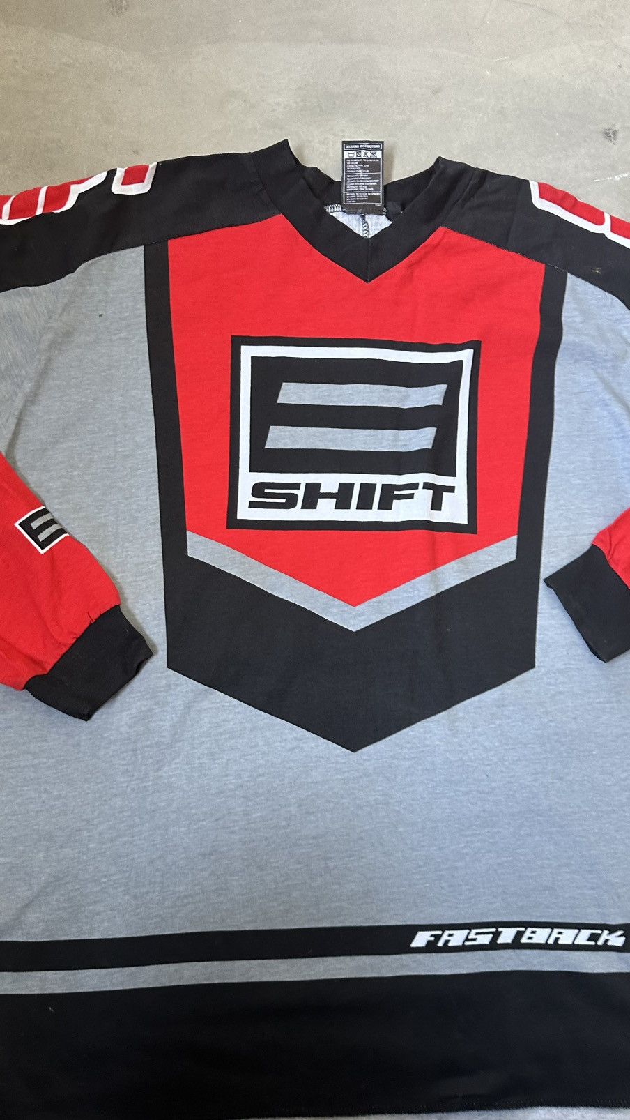 Vintage VINTAGE SHIFT FASTBACK MOTORCROSS RACING JERSEY Size US XXL / EU 58 / 5 - 2 Thumbnail
