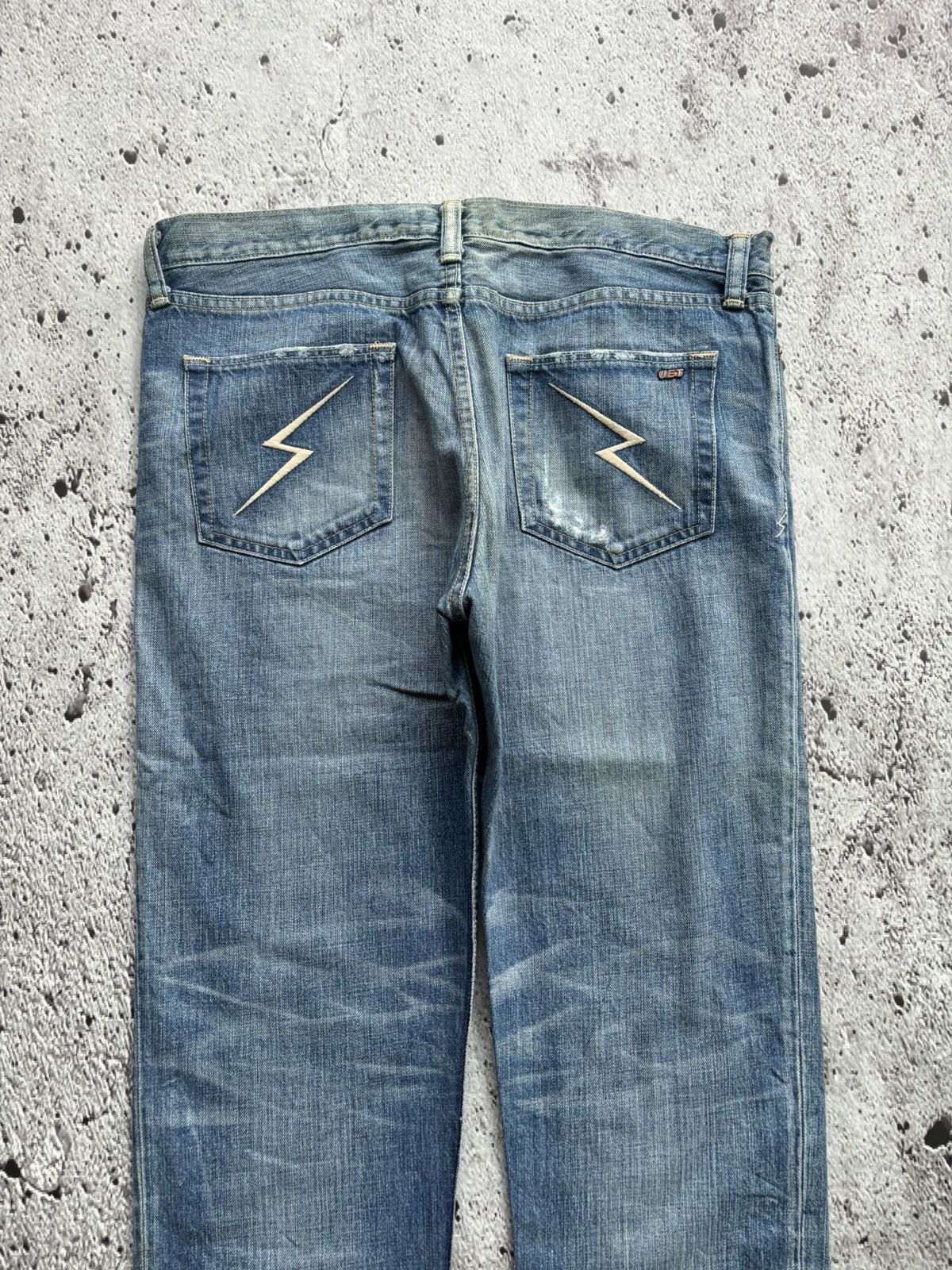 Hysteric Glamour 2000's Jet los angles Denim jeans Size US 34 / EU 50 - 4 Thumbnail