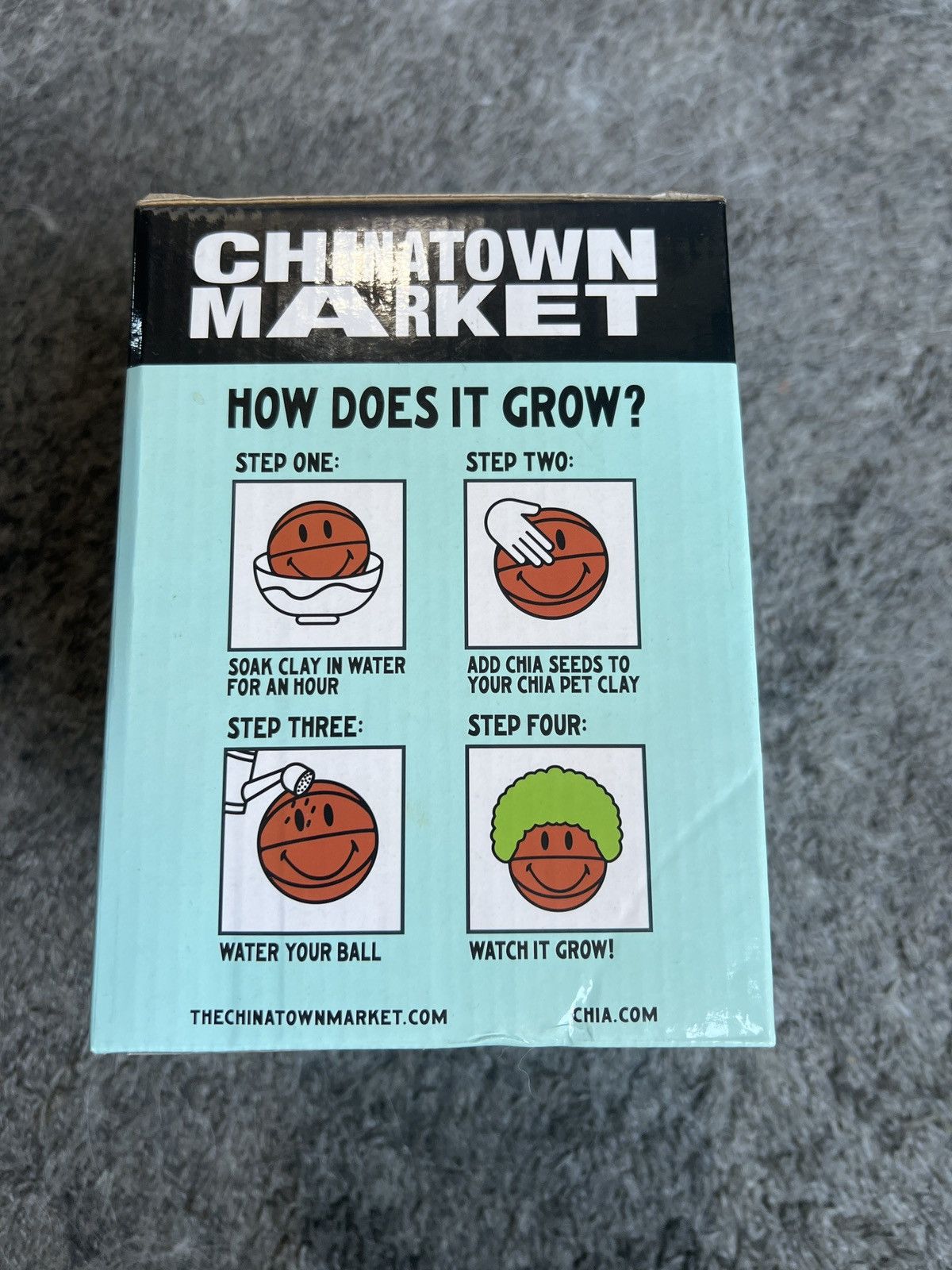 Market Chia Pet Chinatown Market Smiley Basketball Size ONE SIZE - 4 Thumbnail