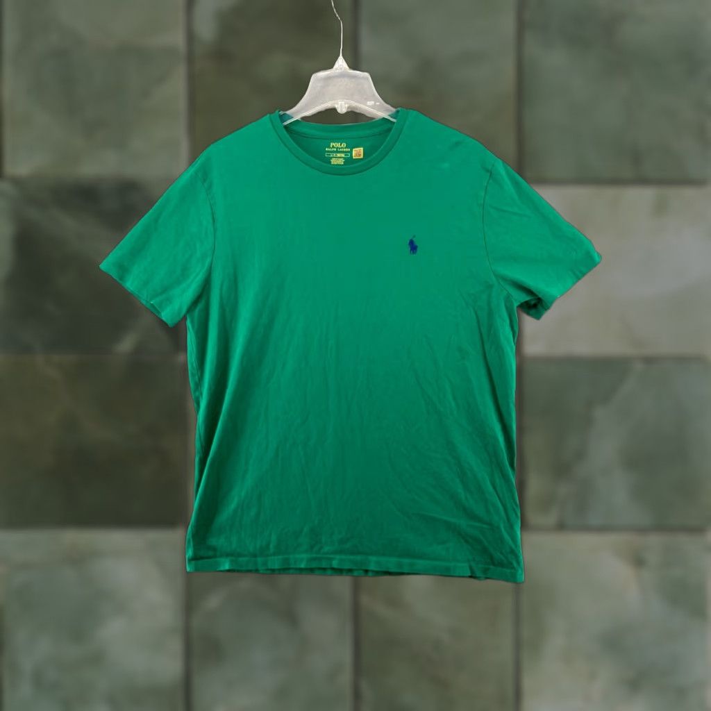 Polo Ralph Lauren Polo Ralph Lauren T Shirt Mens Blue Crew Neck Polo Ralph Lauren T Shirt Mens Blue Crew Neck Size US L / EU 52-54 / 3 - 1 Thumbnail