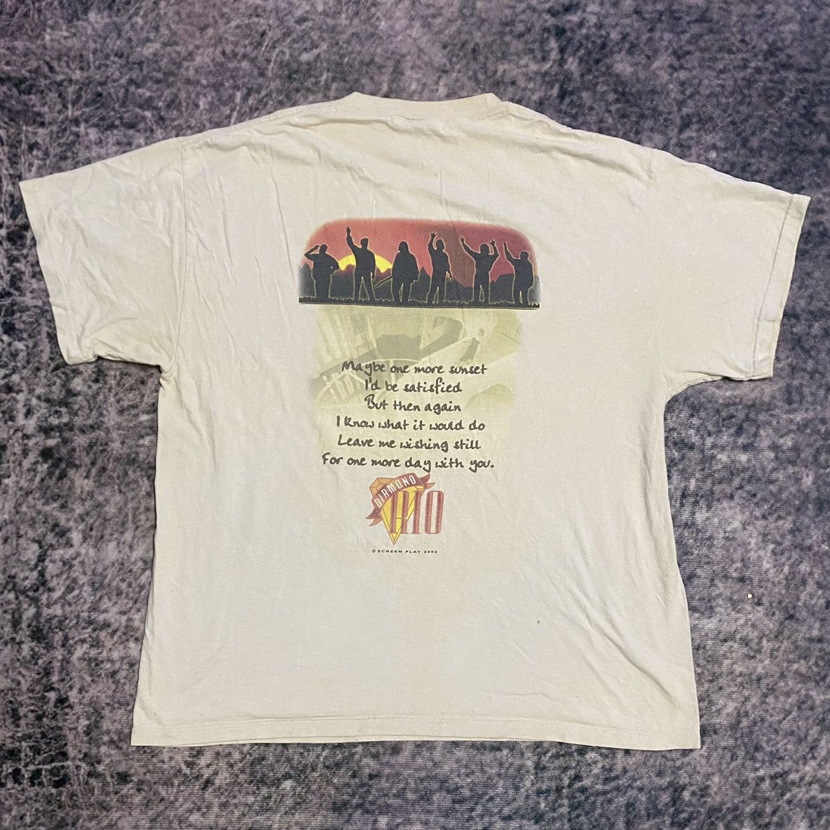 Band Tees × Vintage Diamond Rio (One More Day-2001) Vintage T-Shirt Size US XL / EU 56 / 4 - 2 Thumbnail