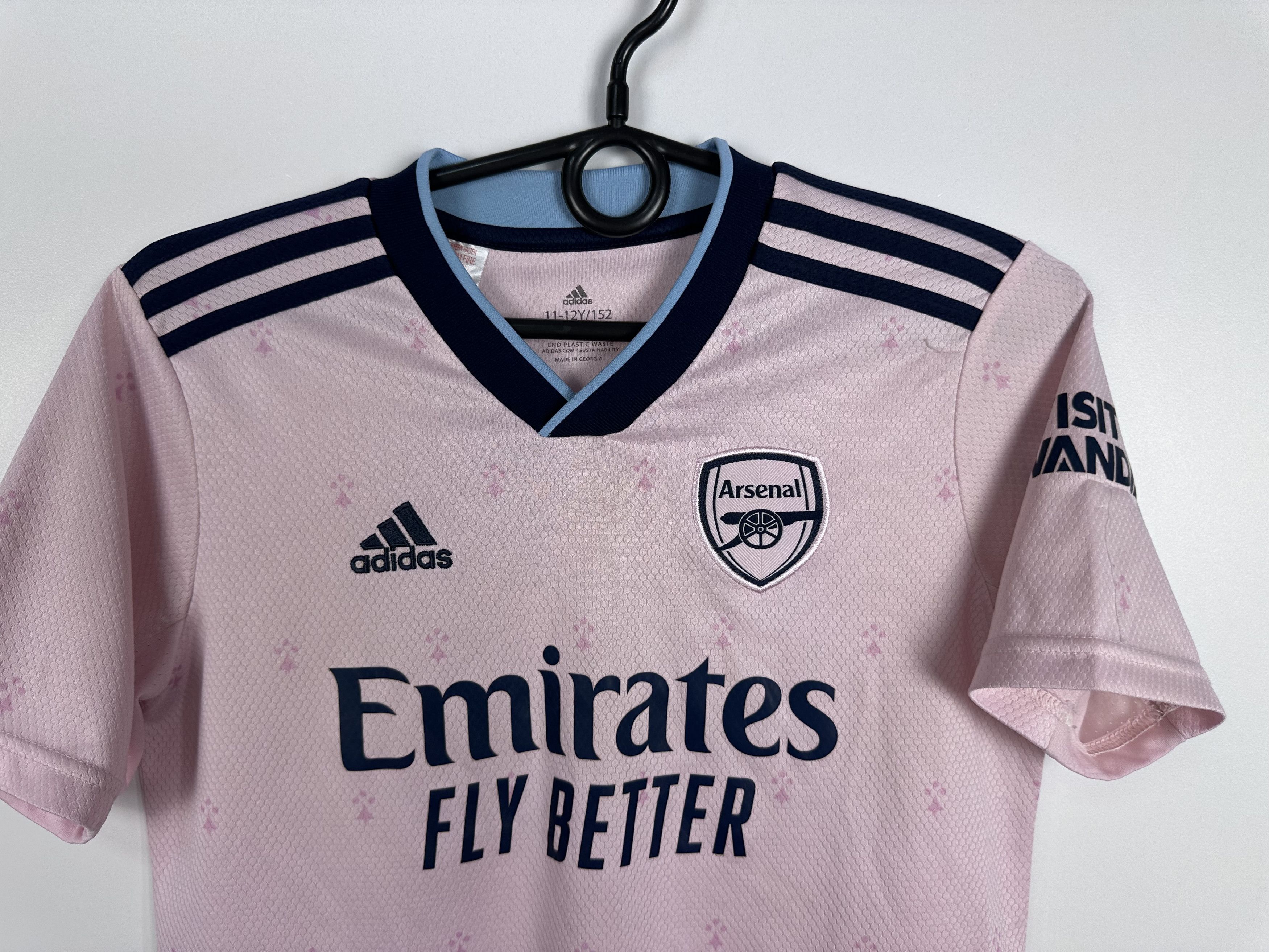 Adidas ARSENAL LONDON 2022 Football Shirt Soccer Jersey Youth M Size US XXS / EU 40 - 4 Thumbnail