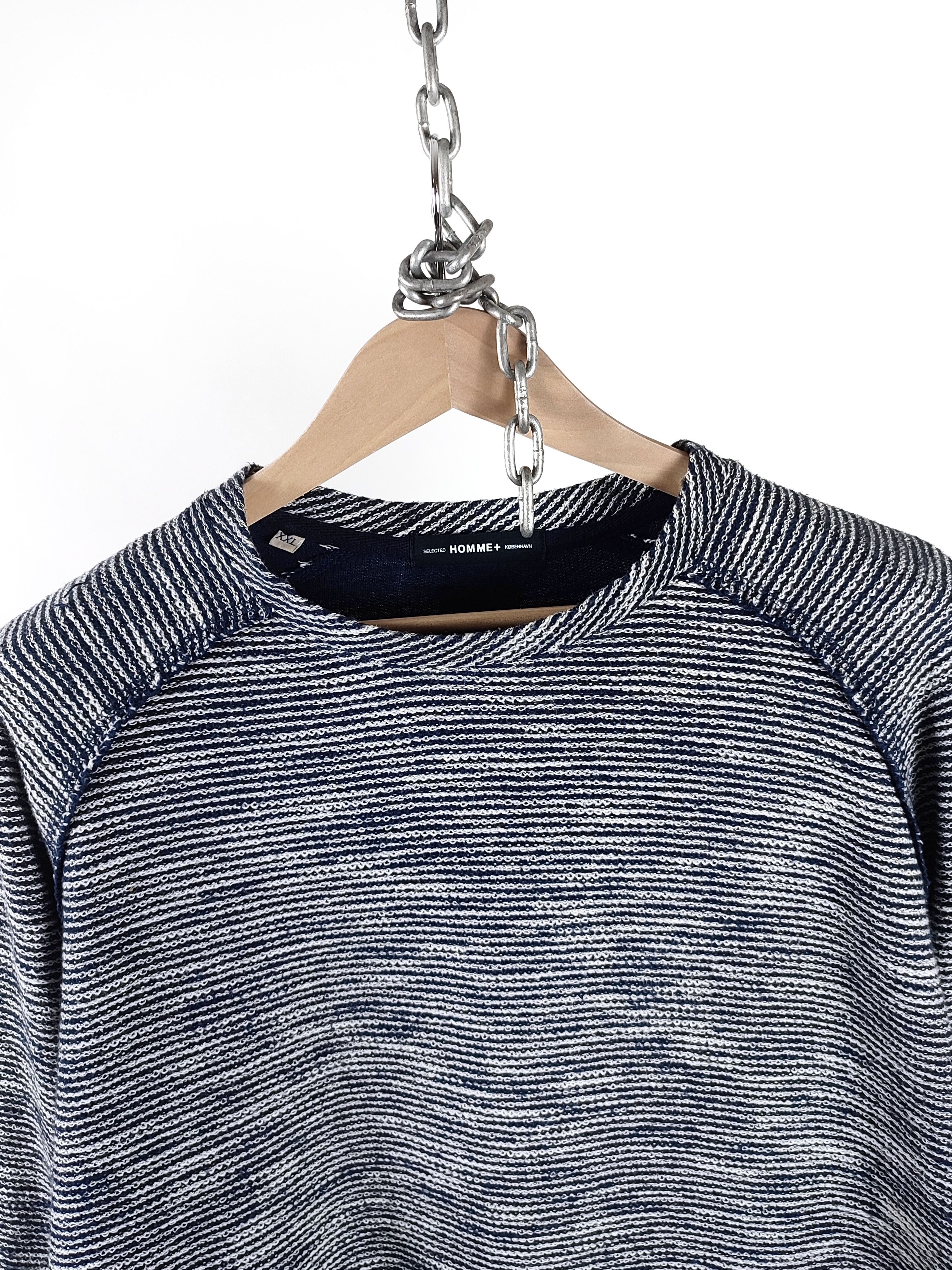 Han Kjobenhavn Han Kjobenhavn x Selected Distressed Knitted Cotton Jumper Size US XL / EU 56 / 4 - 2 Thumbnail