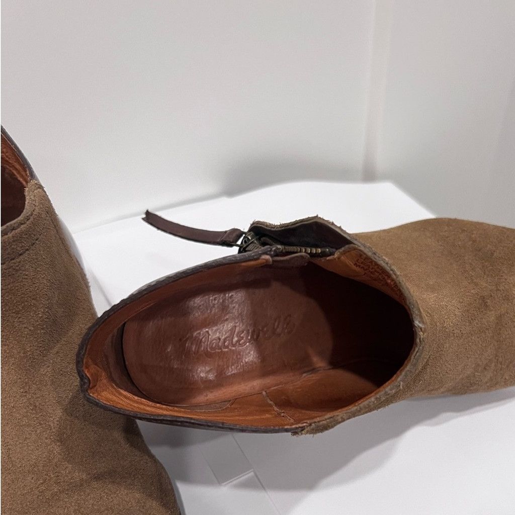 Madewell Madewell Brown and Dark Brown Ankle Boots Size US 5.5 / IT 35.5 - 4 Thumbnail
