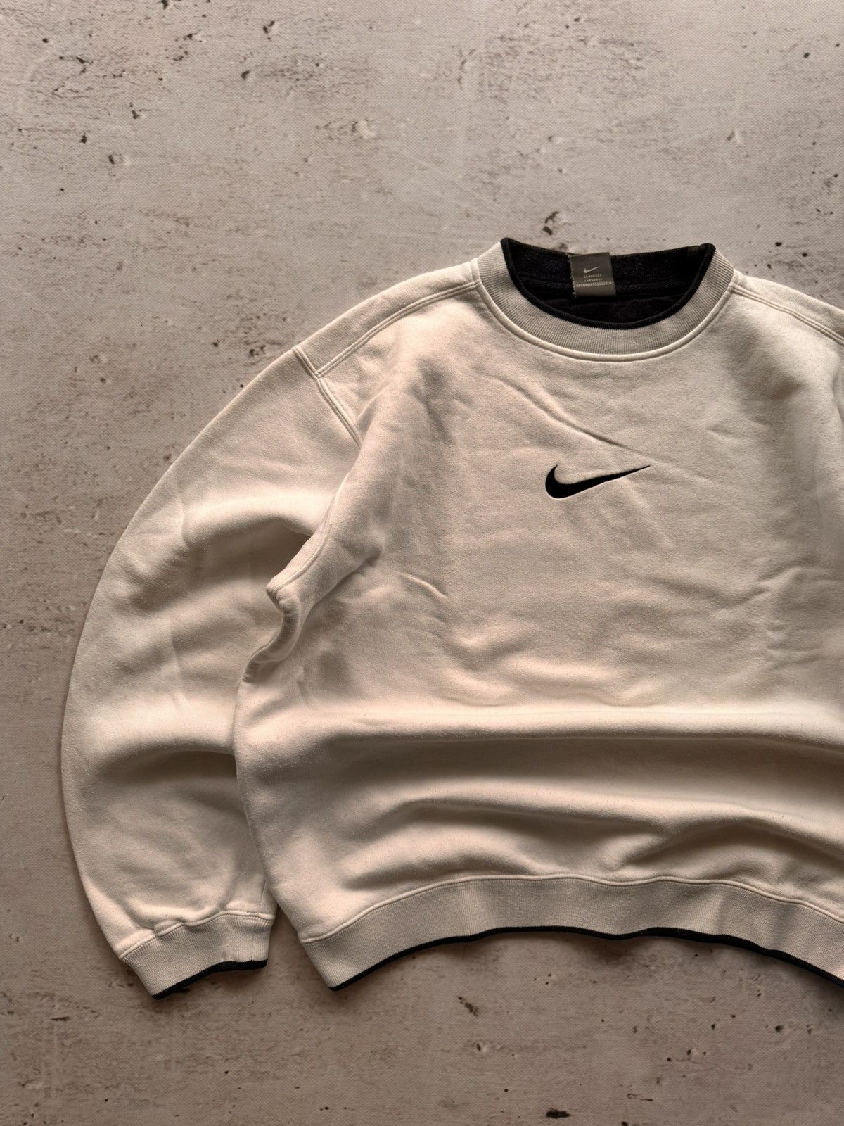 Nike × Vintage NIKE VINTAGE CENTER LOGO OVERSIZE BOXY SWEATSHIRT Size US M / EU 48-50 / 2 - 2 Thumbnail