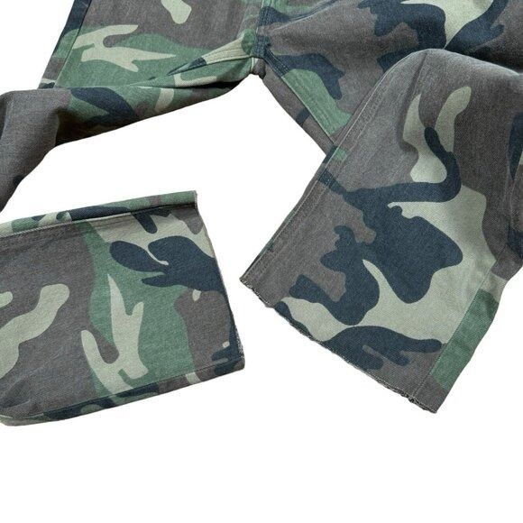 RE/DONE NWT RE/DONE Originals High Rise Stove Pipe Camo Camouflage P Size 26" / US 2 / IT 38 - 5 Thumbnail