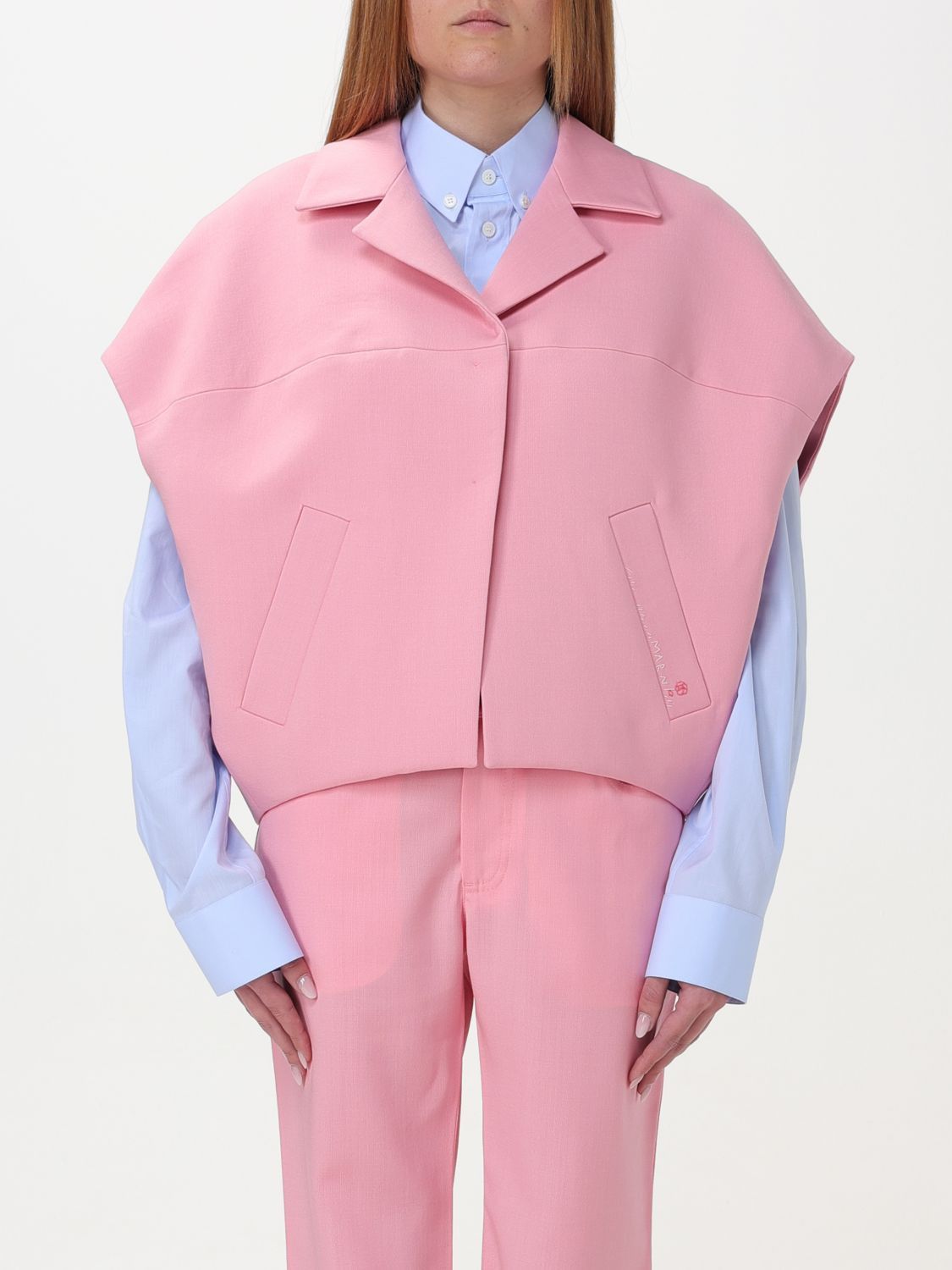 image of Marni Jacket Woman Pink, Women's (Size XS)