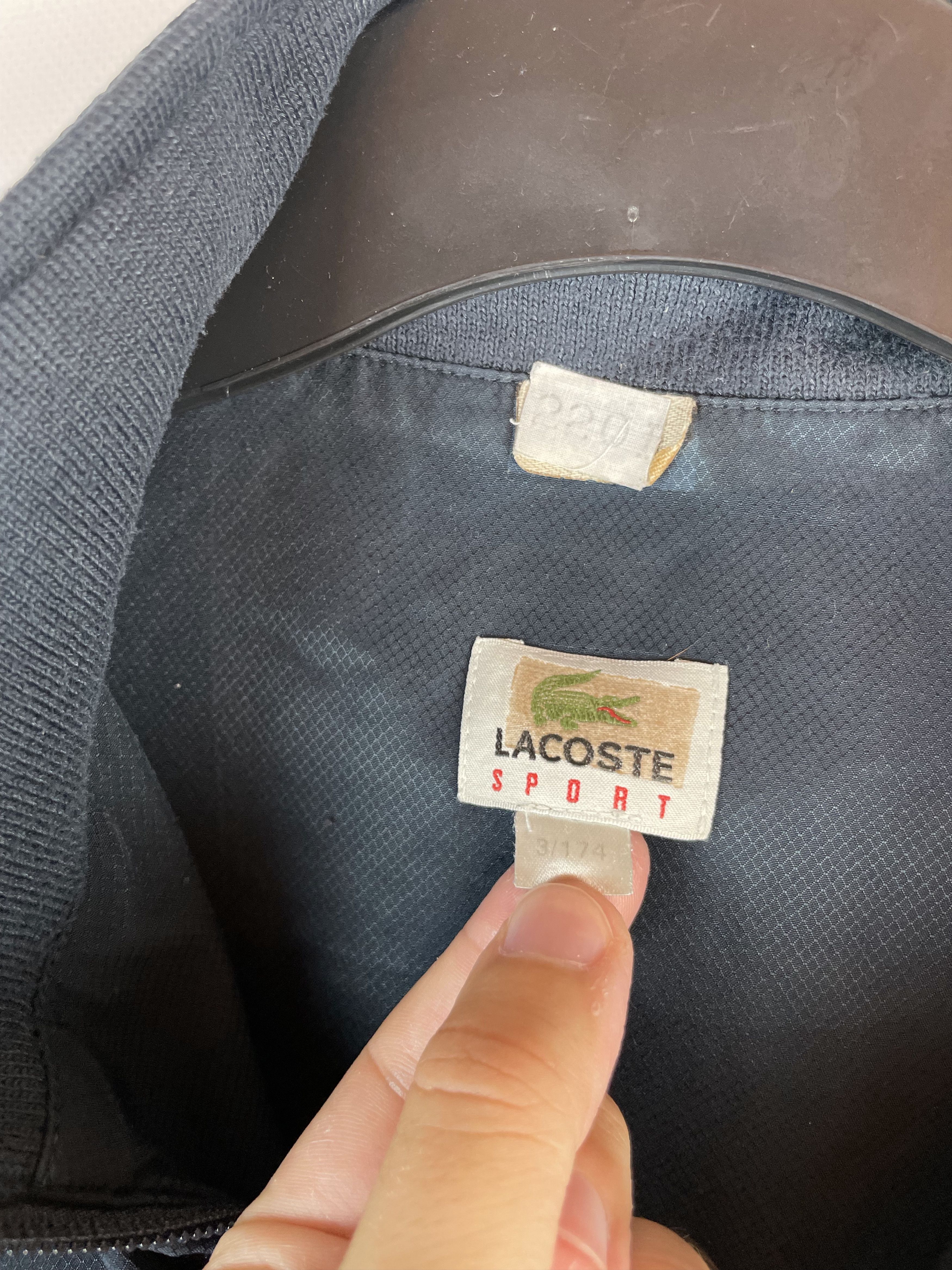 Lacoste × Vintage Y2K Vintage Lacoste Jacket France Drill Hype Drip Size US S / EU 44-46 / 1 - 6 Thumbnail