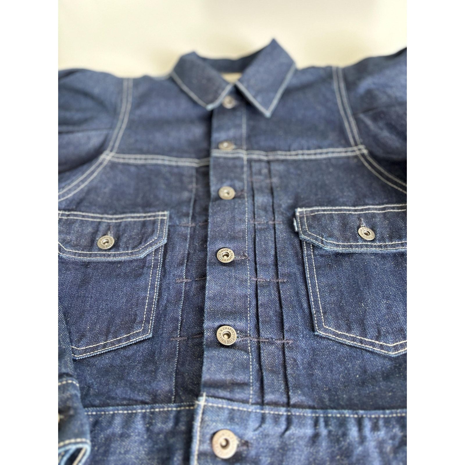 Levi's Made & Crafted Levi’s Made & Crafted Womens Puff Sleeve Jacket Indigo Rare Size US S / EU 44-46 / 1 - 3 Thumbnail