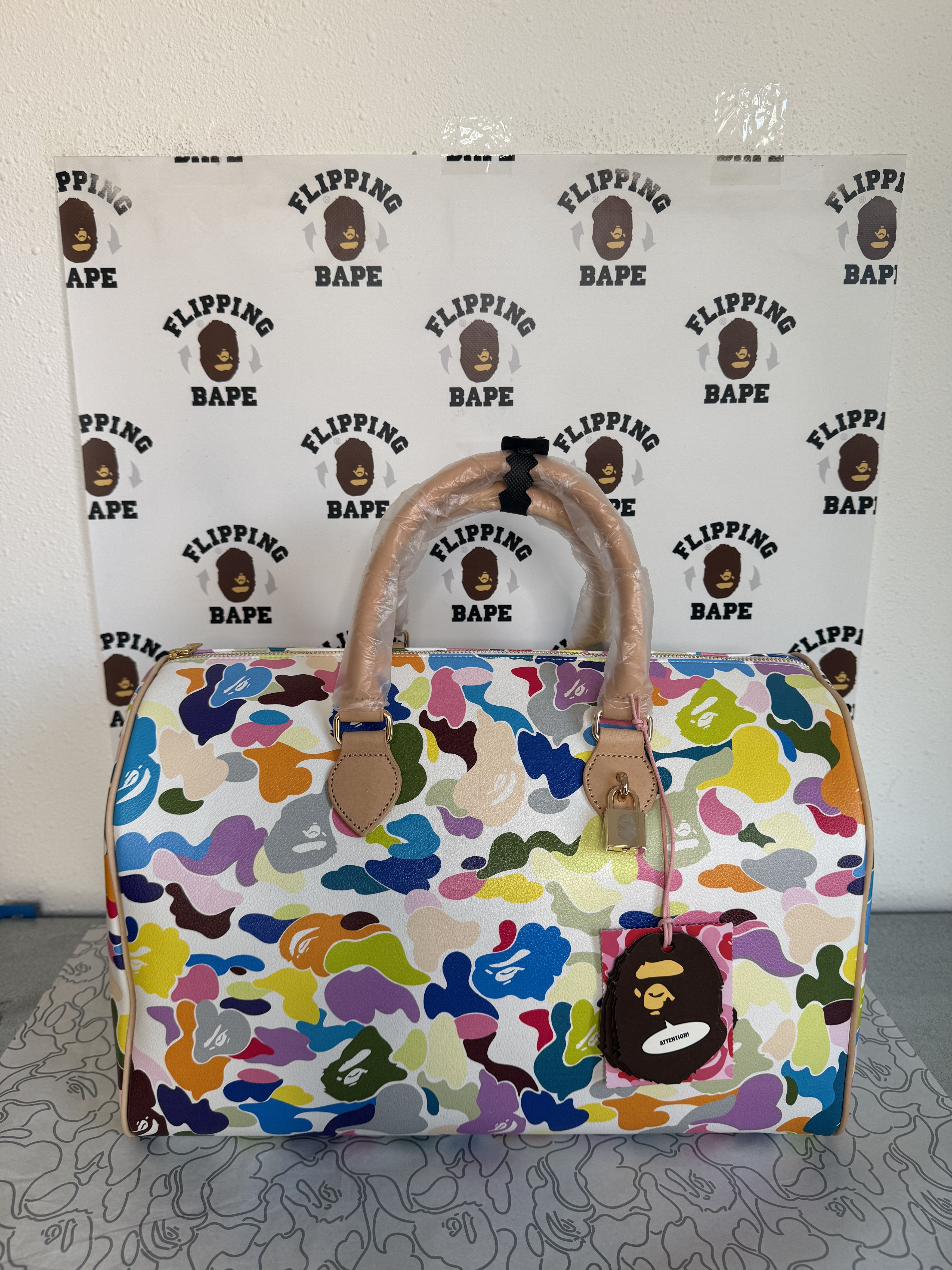 新品 bape ape MULTI CAMO BOSTON BAG A BATHING APE Women's MULTI CAMO BOSTON BAG 1L80-289-003 | eBay