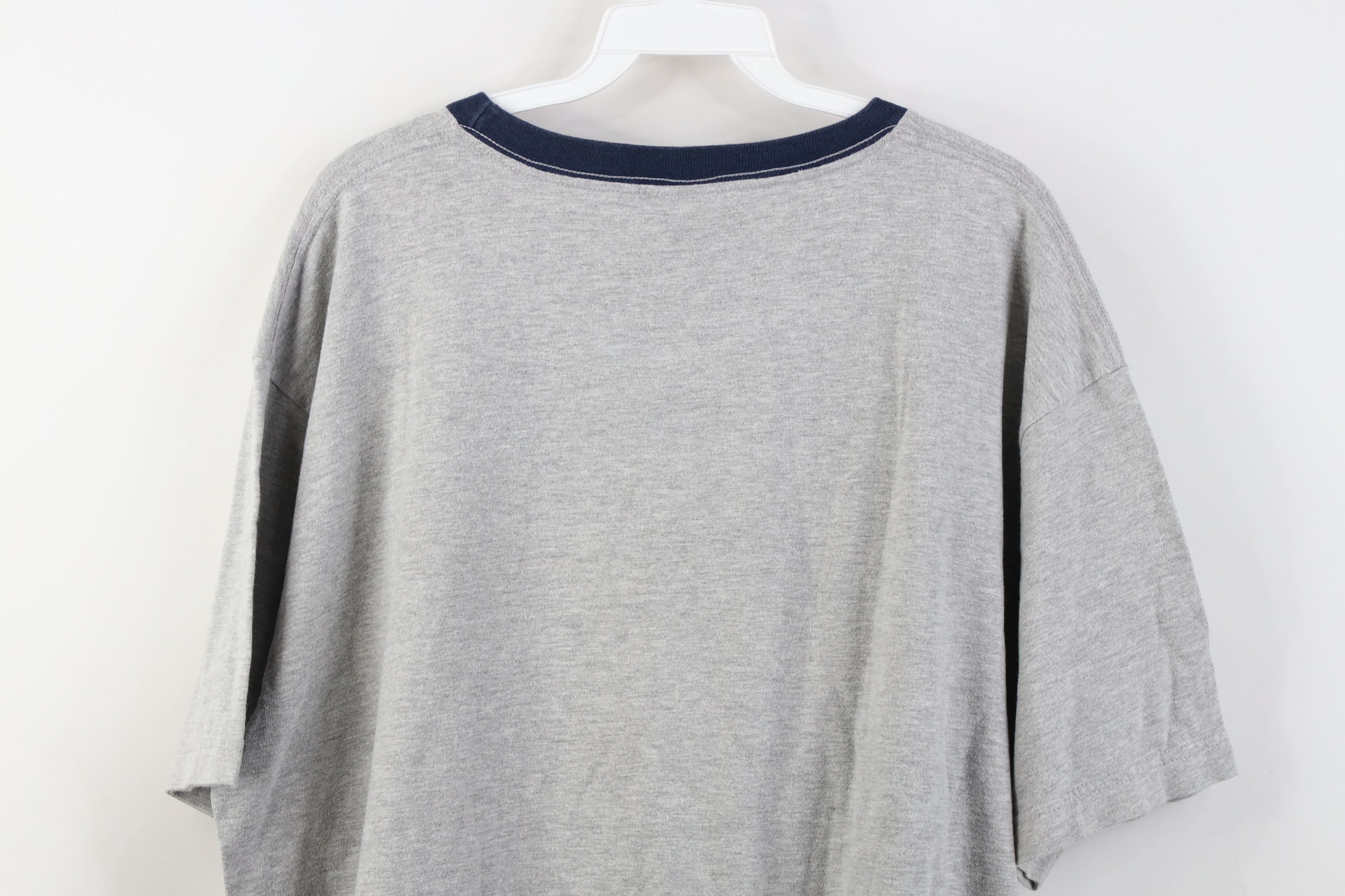 Tommy Hilfiger Vintage 90s Tommy Hilfiger Spell Out Baggy Fit T-Shirt Gray Size US L / EU 52-54 / 3 - 10 Thumbnail