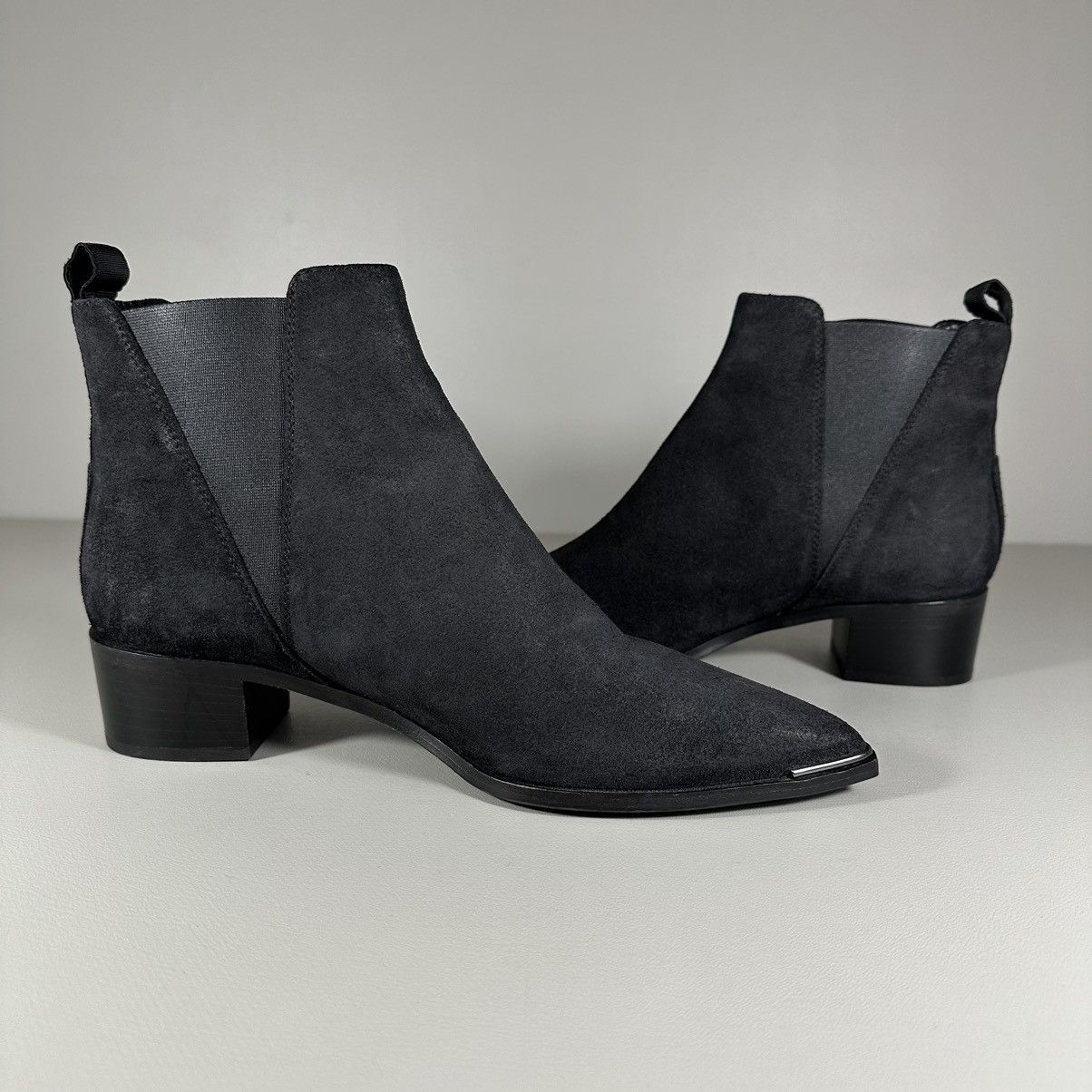 Acne Studios Acne Studios Suede Grosgrain Trim Chelsea Boots Women’s Size US 11 / IT 41 - 5 Thumbnail