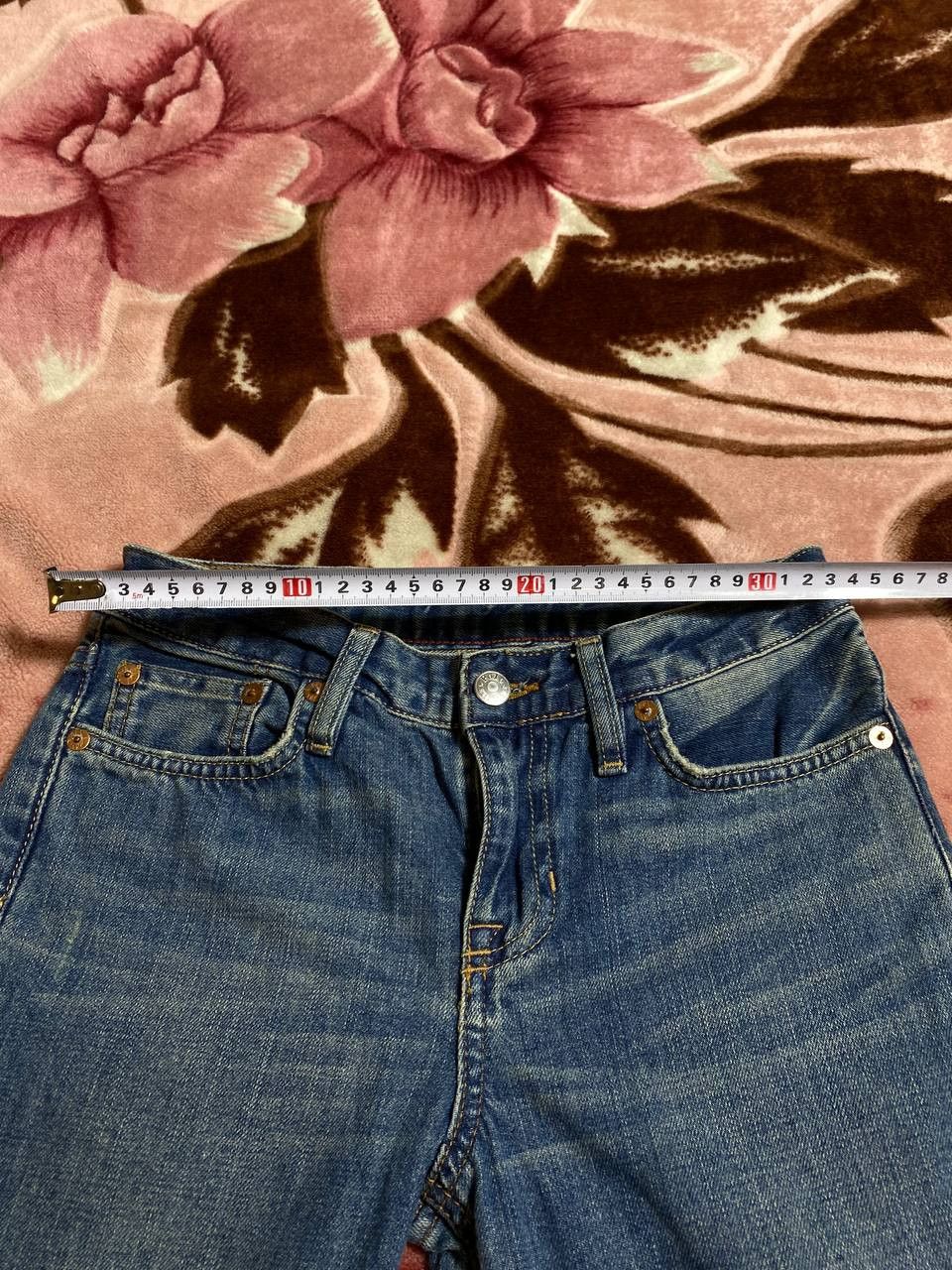 Polo Ralph Lauren × RRL Ralph Lauren × Vintage Crazy Vintage 90s Polo Ralph Lauren Faded Baggy Jeans Size US 27 - 21 Thumbnail