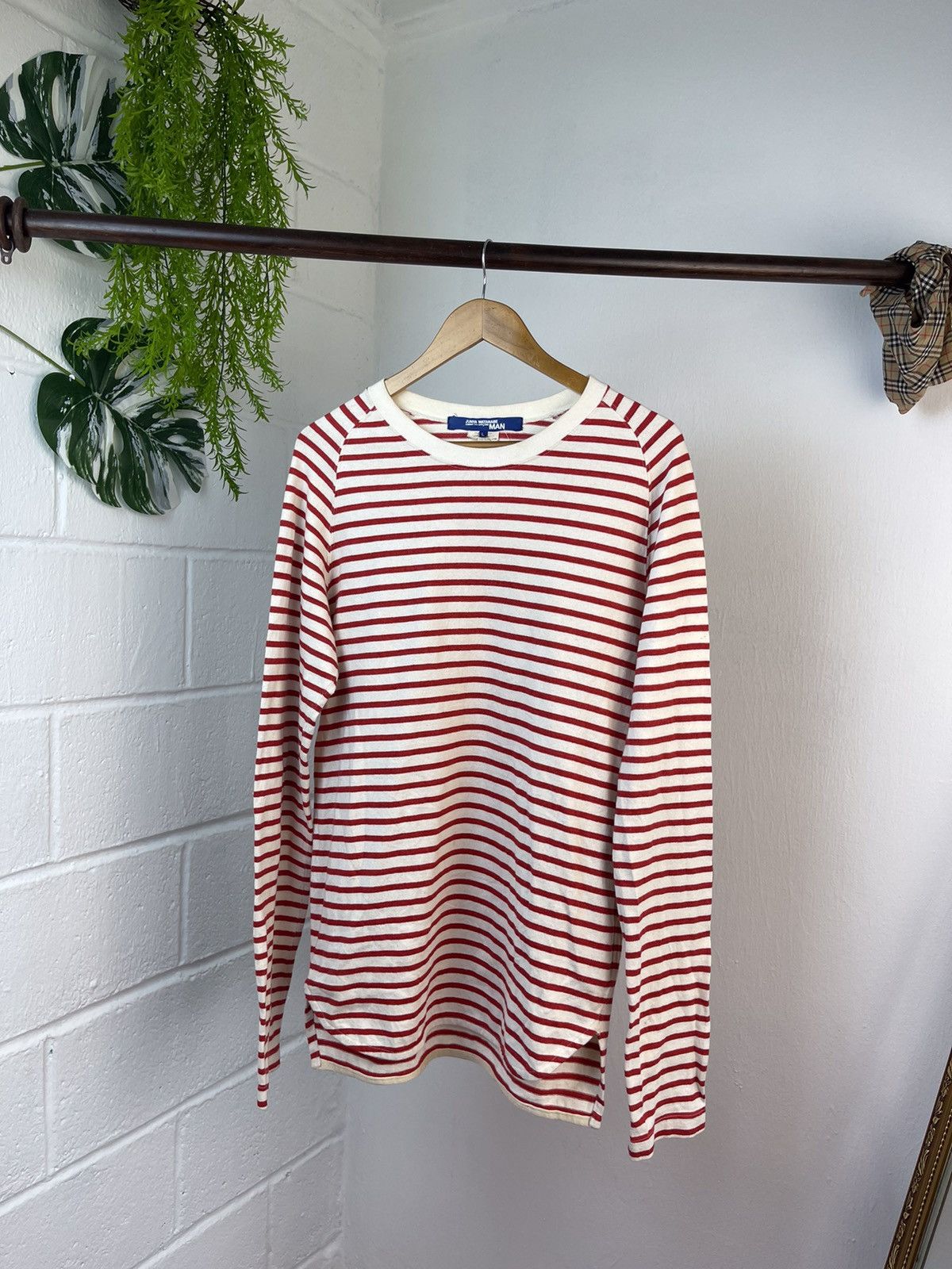 AD2013 Junya Watanabe Man Stripe Long Sleeve