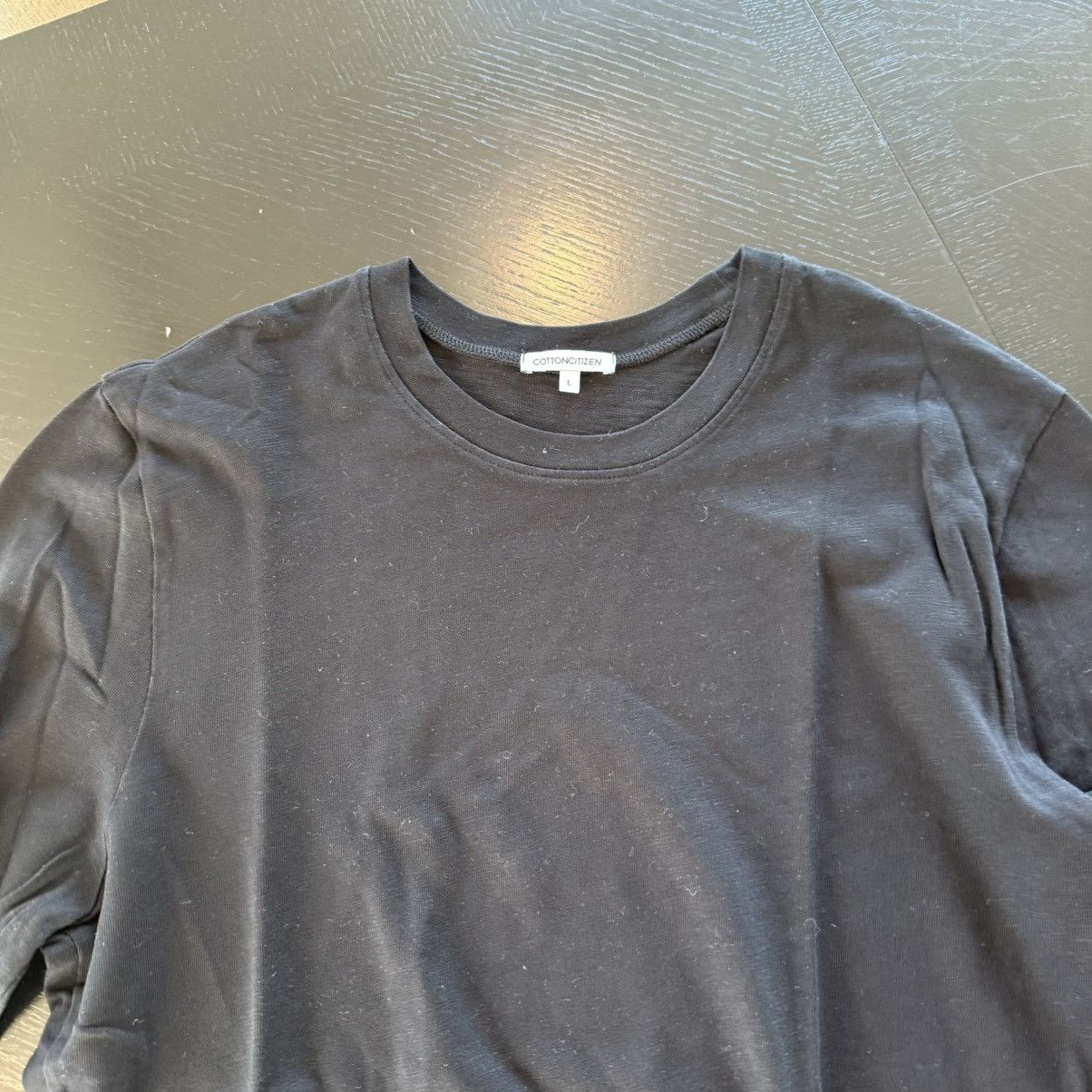 COTTONCITIZEN Cotton Citizen Black Long Sleeve Shirt size Large Size US L / EU 52-54 / 3 - 3 Thumbnail