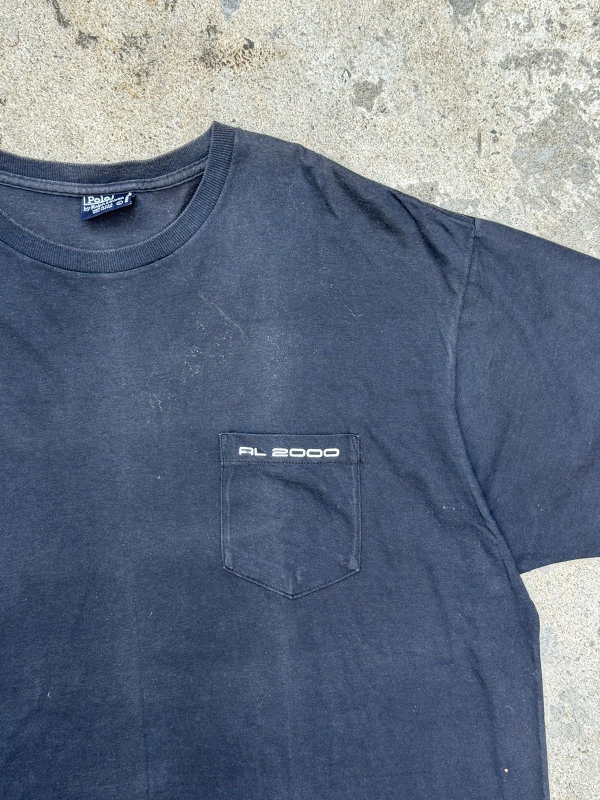 Polo Ralph Lauren Vintage Polo 2000 Reflective Pocket Logo USA T-shirt Size US L / EU 52-54 / 3 - 4 Thumbnail