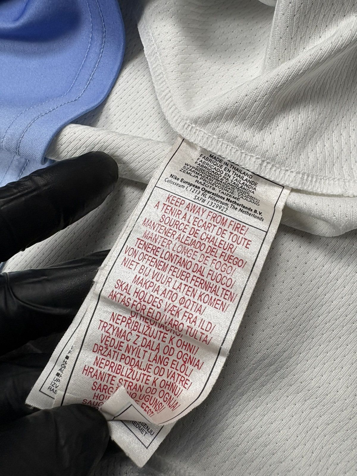 Nike Nike Total 90 TN Vintage T-Shirt Big Logo Y2K Swoosh Drill Size US XL / EU 56 / 4 - 13 Thumbnail