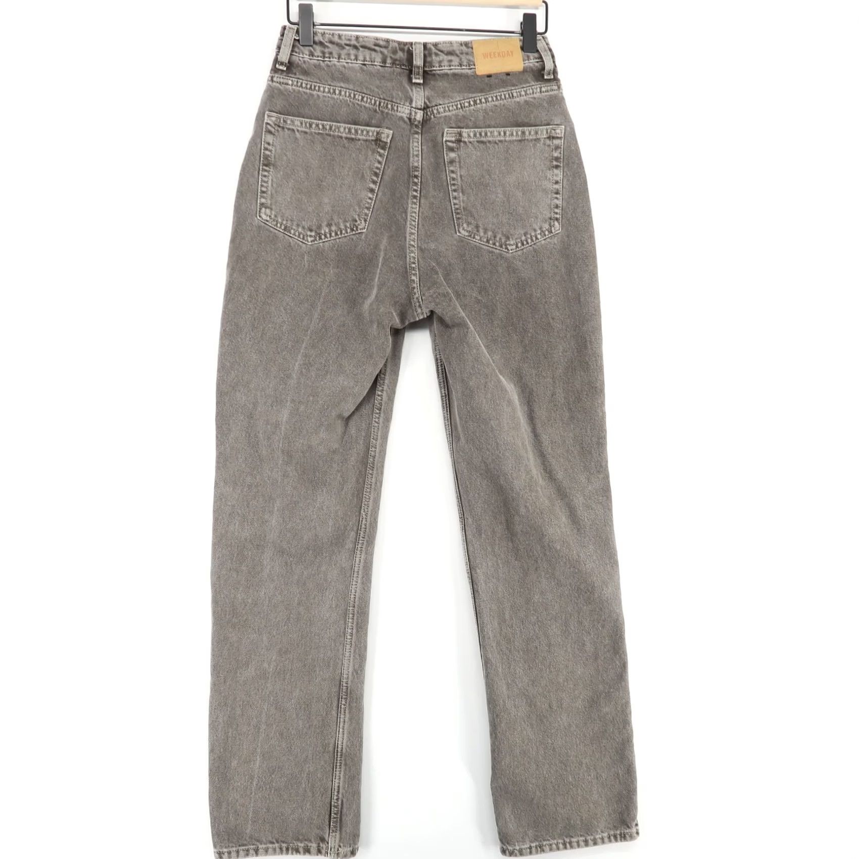 Weekday Weekday Jeans Women 27x32 Gray Extra High Straight Rise 5 Pocket Size 27" / US 4 / IT 40 - 2 Thumbnail