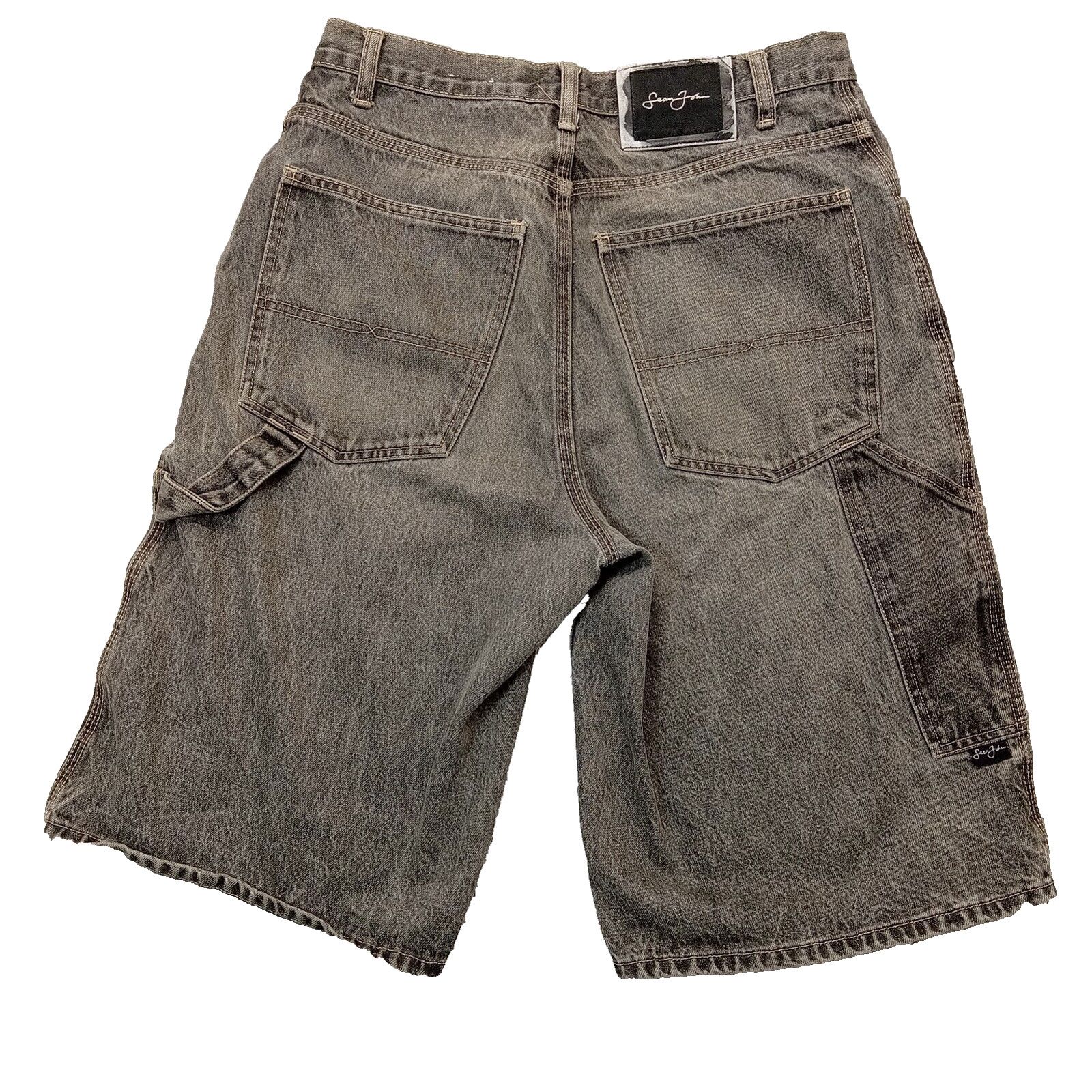 Sean John Vintage Sean John Mens Denim Shorts Size 38 Baggy Loose Jort Grailed