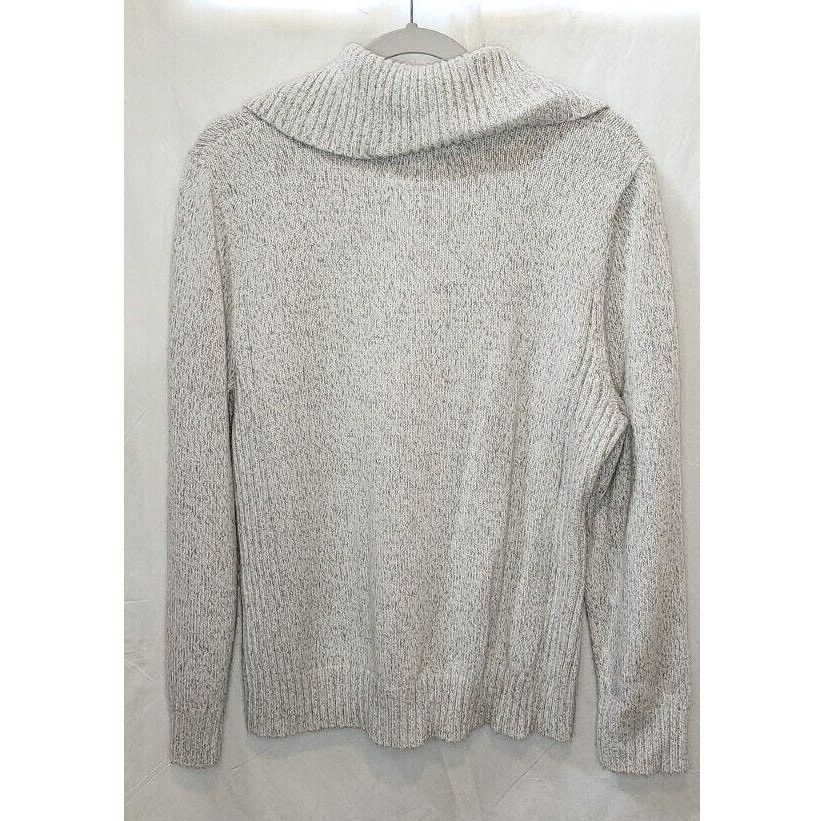 Other Sag Harbor Beige Black Knit Button Sweater Size XL Size XL / US 12-14 / IT 48-50 - 2 Thumbnail