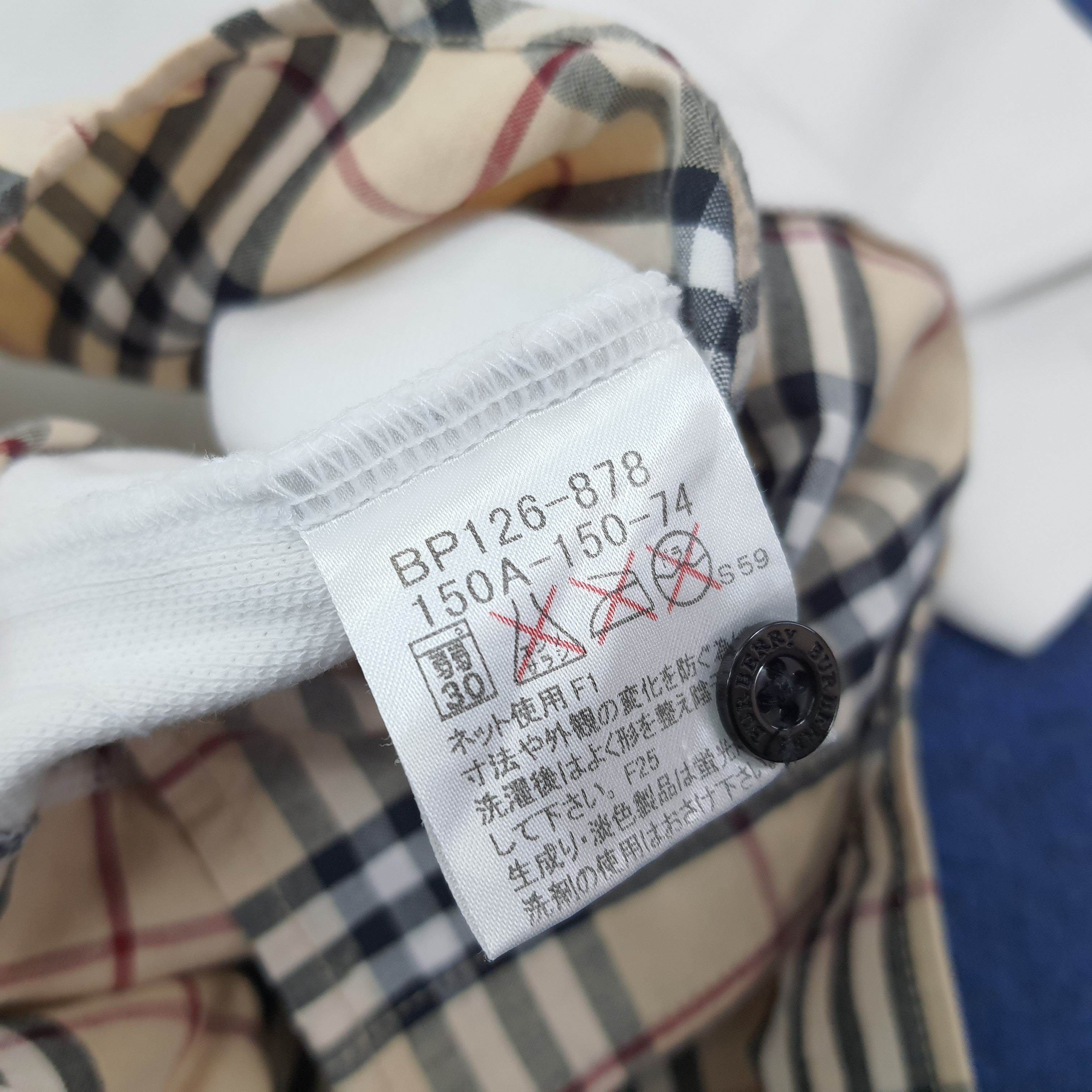 Burberry Vintage Burberry London Nova Check Polo Shirt C249N79 Size M / US 6-8 / IT 42-44 - 6 Thumbnail
