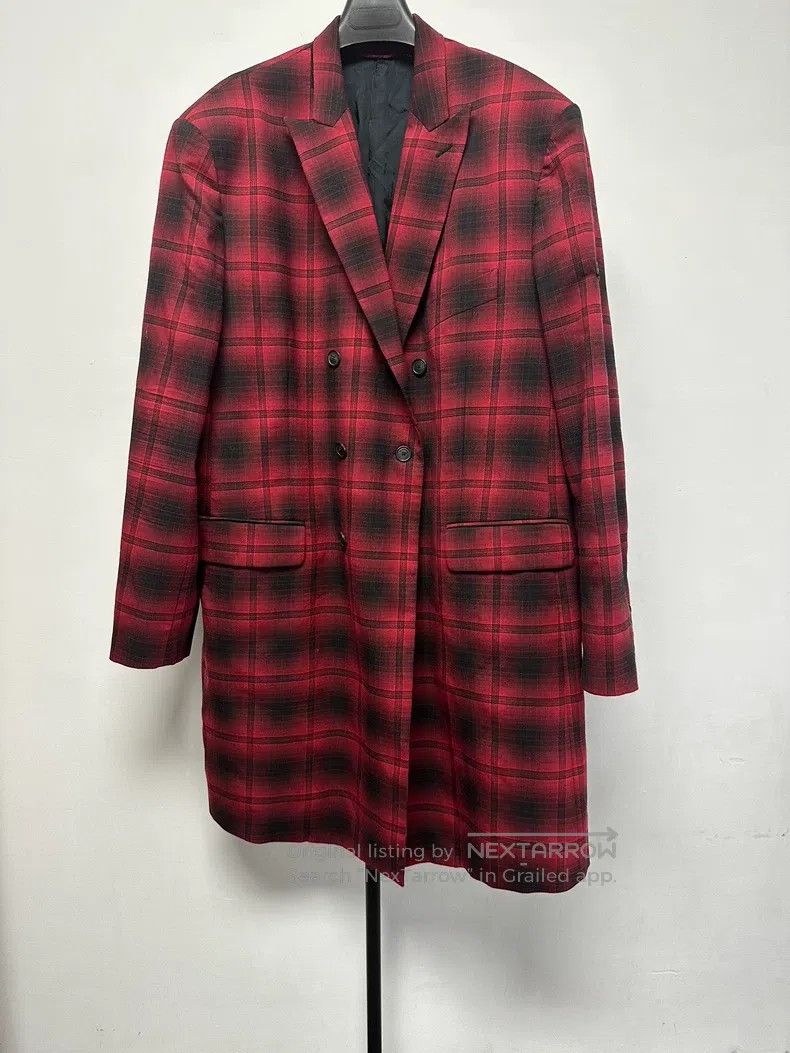 Balenciaga Balenciaga Glen Plaid Notched Lapel Double-Breasted Suit J Size US S / EU 44-46 / 1 - 1 Thumbnail