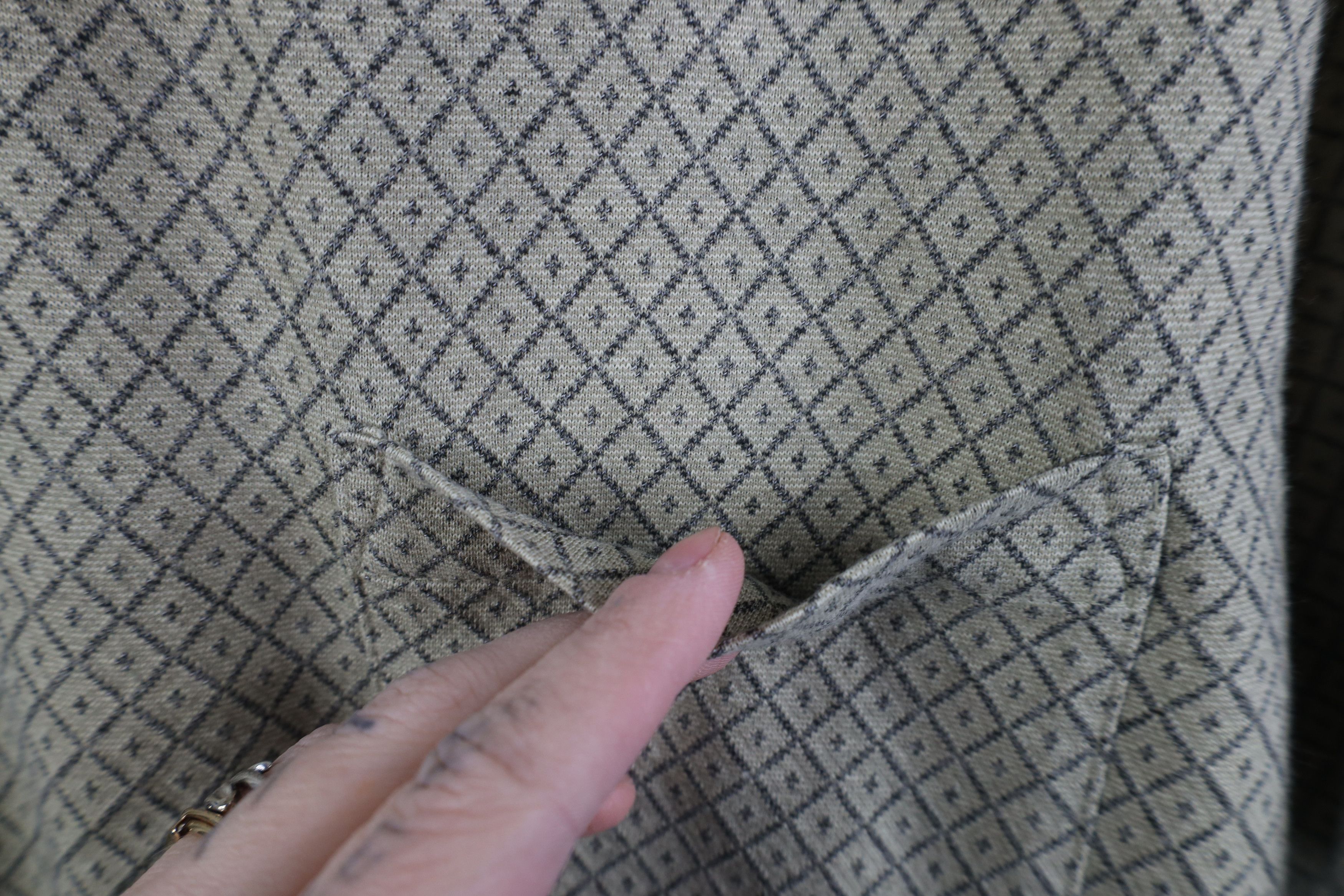 Vintage Vintage 90s Streetwear Argyle Diamond Knit Golf Polo Shirt Size US S / EU 44-46 / 1 - 4 Thumbnail