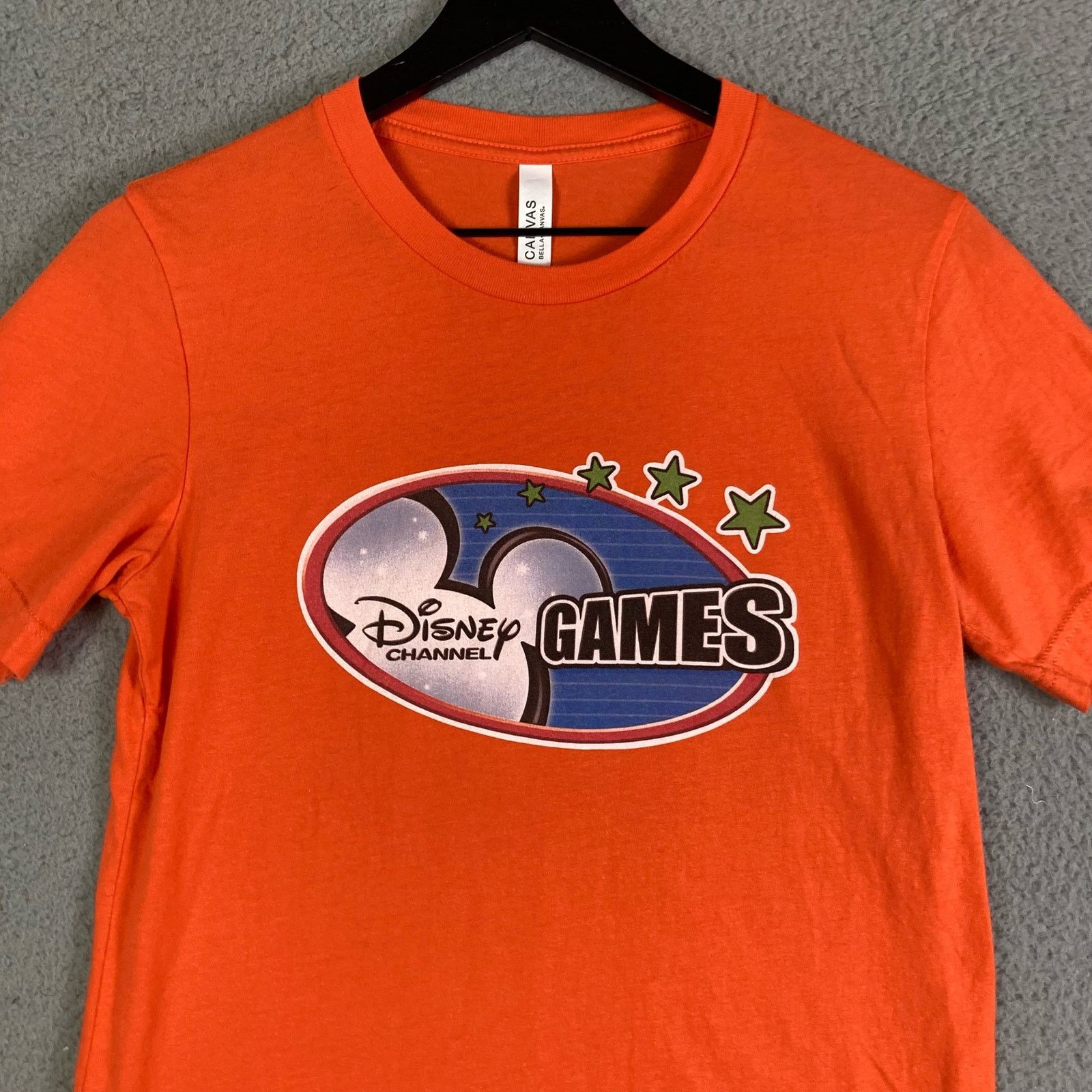 Canvas Disney Channel Games T-Shirt Adult Small Orange Graphic Tee Size S / US 4 / IT 40 - 4 Thumbnail