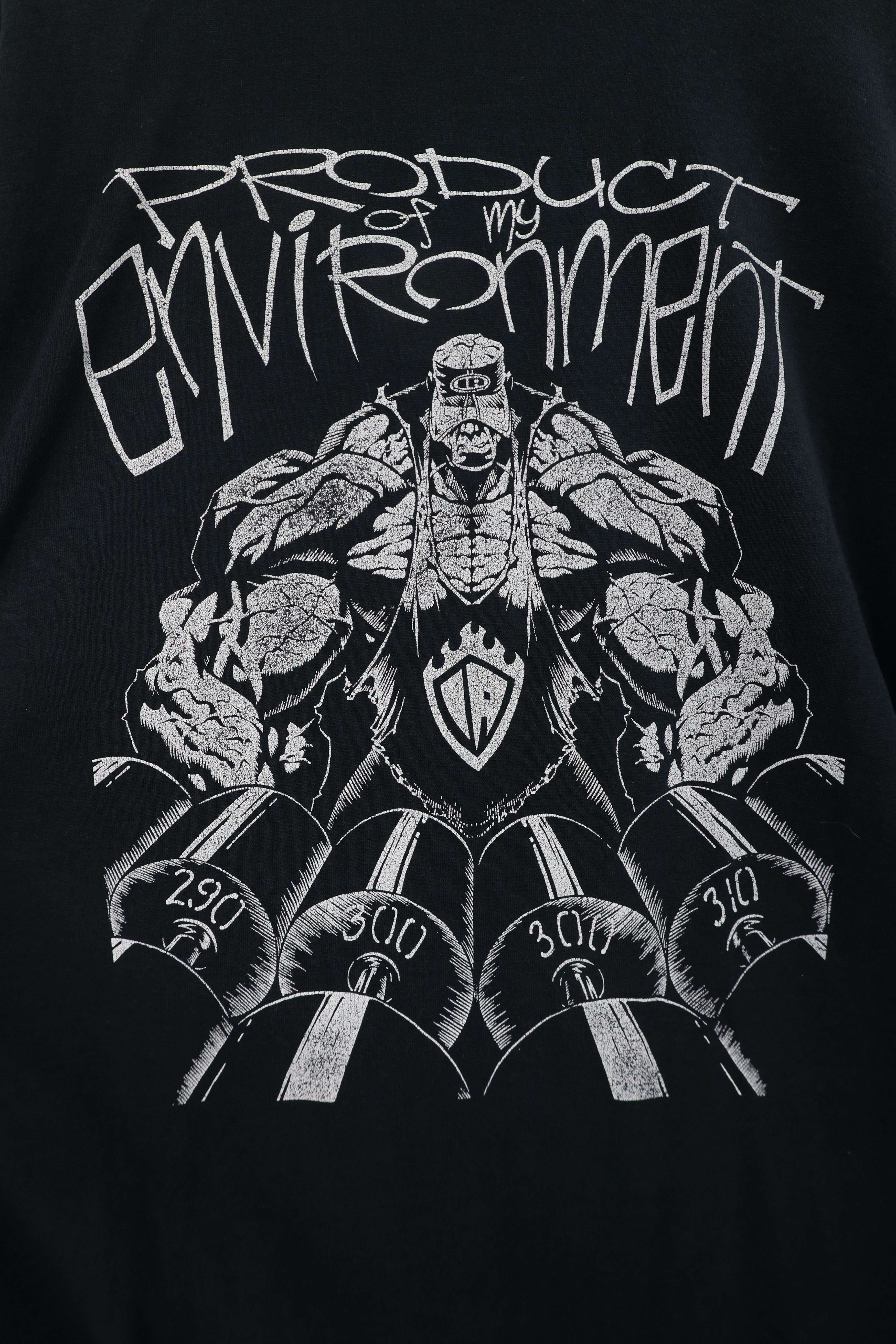 Vintage Vintage Streetwear Iron Asylum Fire Bodybuilding Gym T-Shirt Size US XXL / EU 58 / 5 - 11 Thumbnail