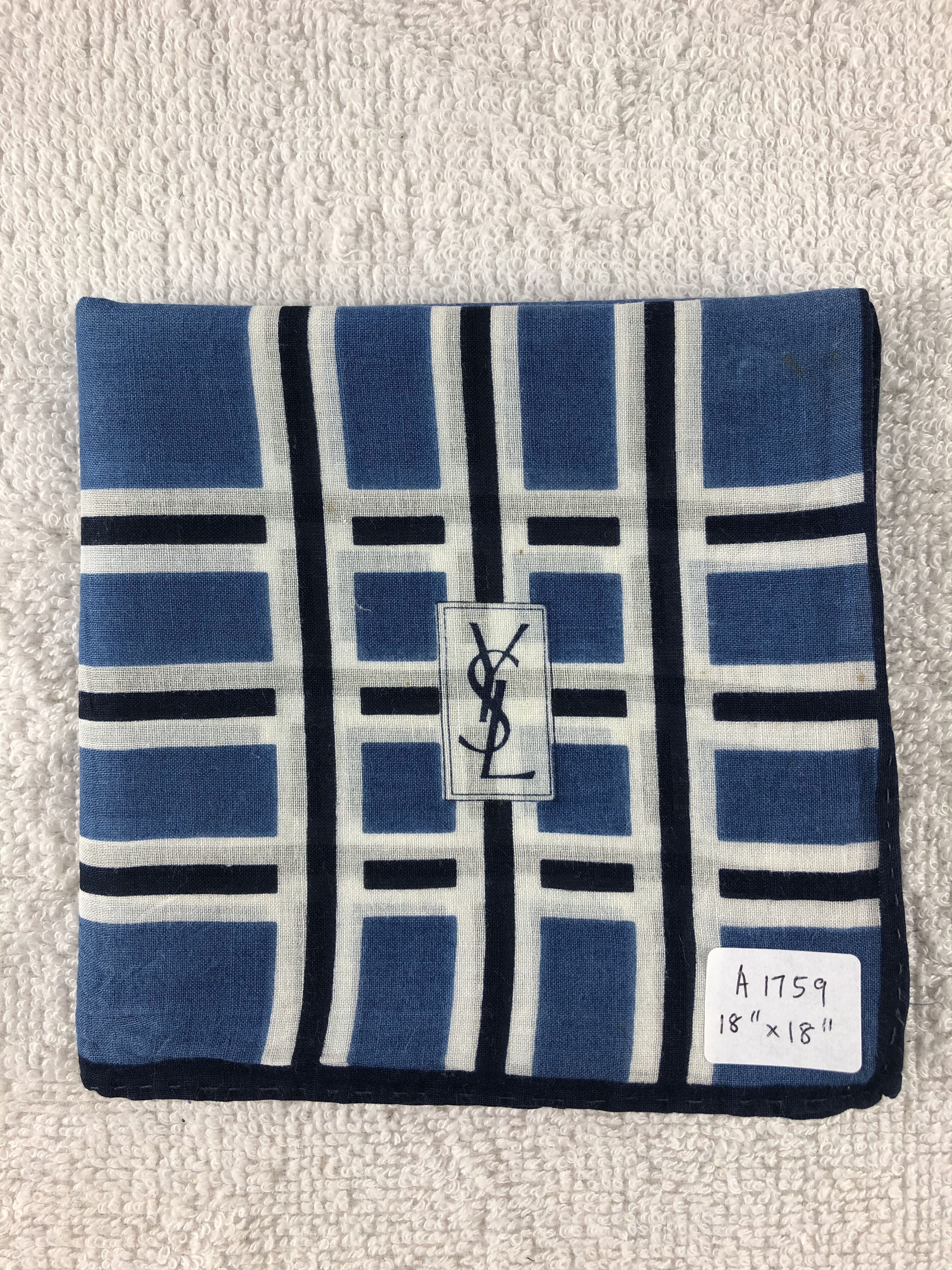 Yves Saint Laurent Yves Saint Laurent Handkerchief / Bandana / Neckerchief Size ONE SIZE - 8 Thumbnail
