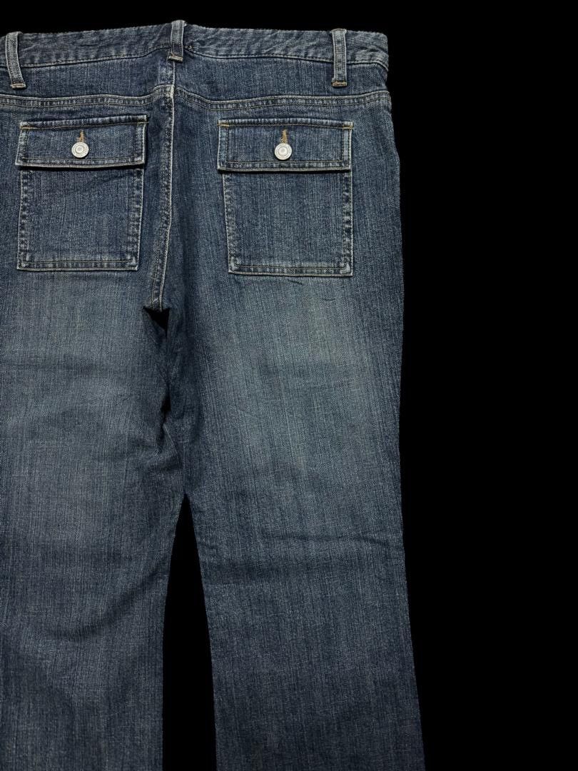 Vintage BELL BOTTOM 90s Style Japanese Bushpants Bootcut Sick Jeans Size US 29 - 15 Thumbnail