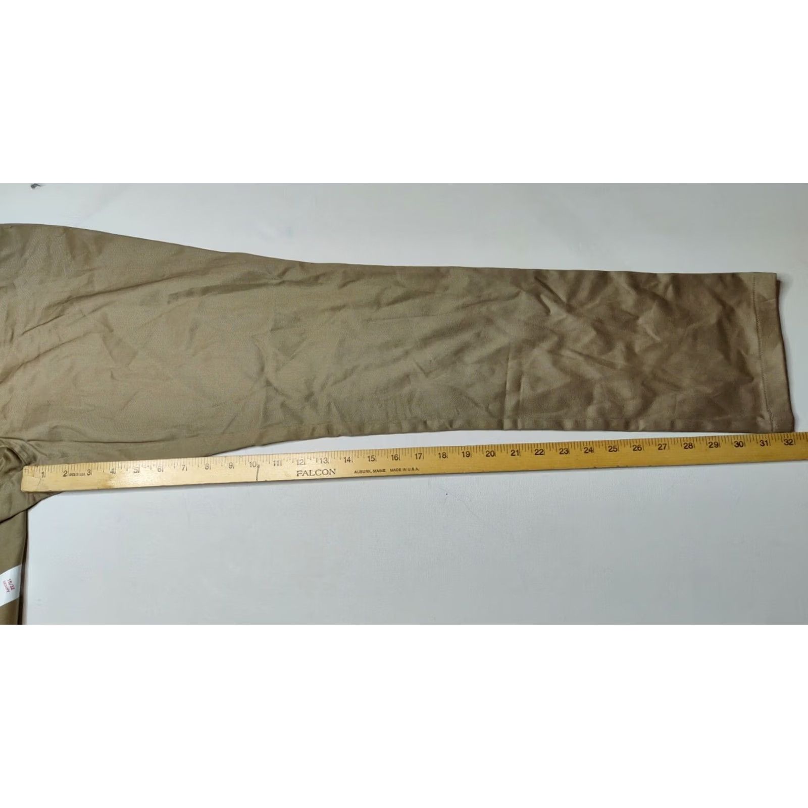 Dickies Dickies Women Junior Size 15 Skinny Mid Rise Stretch Khaki Pants NEW Size 36" / US 14 / IT 50 - 7 Thumbnail