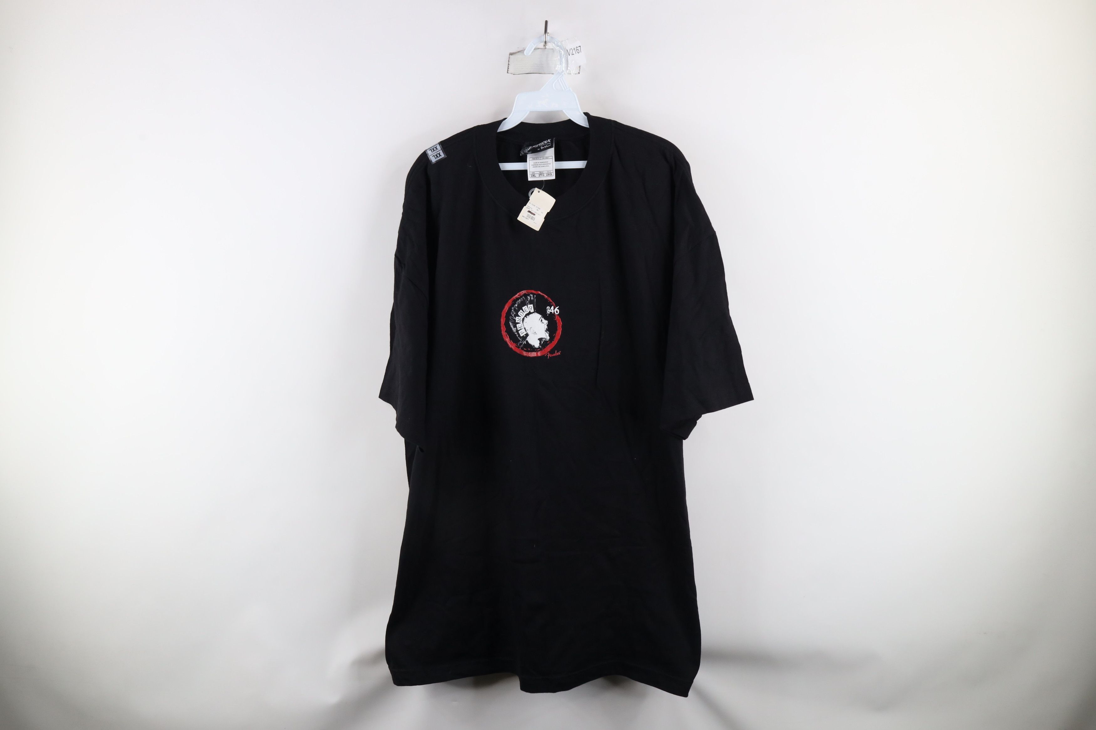 Fender × Vintage Deadstock Vintage 90s Fender Guitar Band T-Shirt Black Size US XXL / EU 58 / 5 - 1 Thumbnail