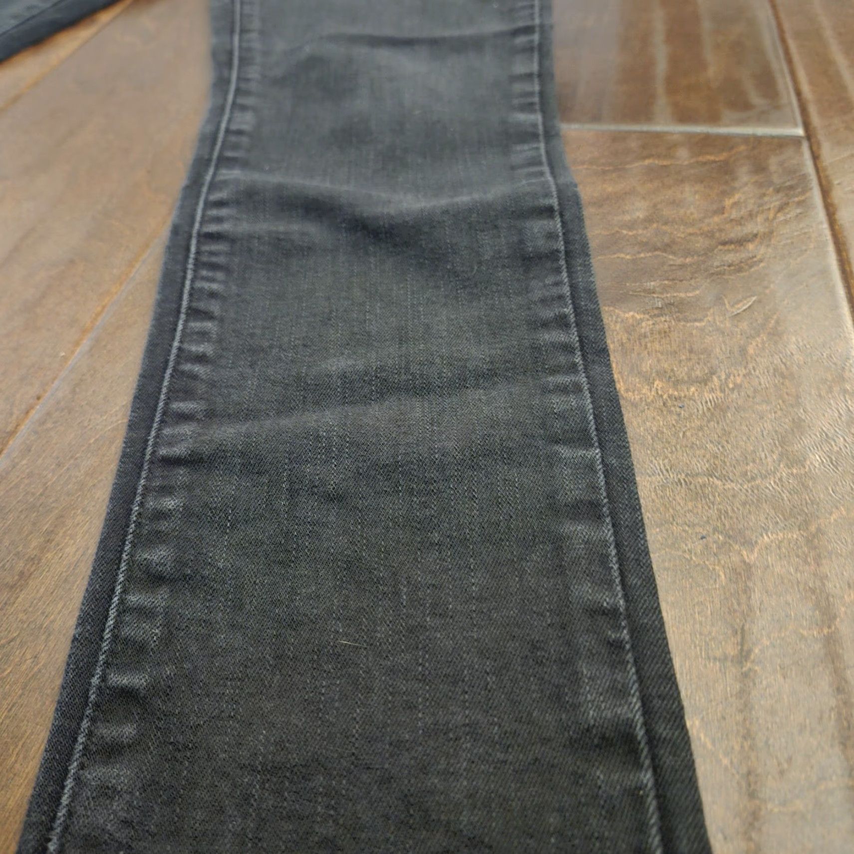 Levi's VINTAGE Levi’s 721 High Rise Skinny Jeans Black Womens W28 L30 Jeans Skinny Womens Black 90s? Size 24" / US 00 / IT 34 - 6 Thumbnail
