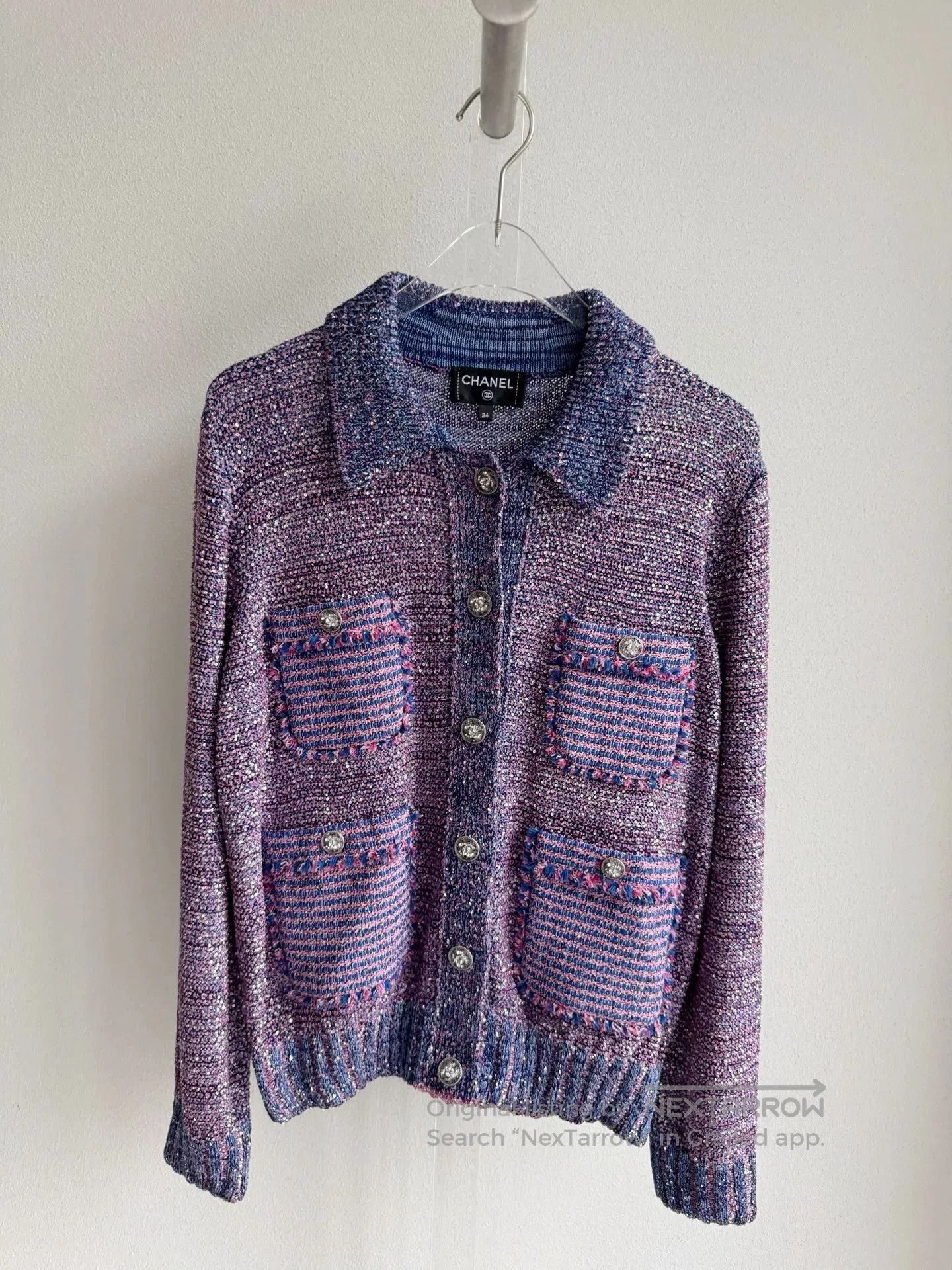 Chanel Chanel 23P Sequin Jacket. Size XXS / US 00 / IT 34 - 2 Thumbnail