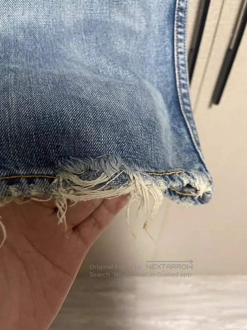 Junya Watanabe Junya Watanabe 2005 Distressed Denim Jeans. Size US 28 / EU 44 - 3 Thumbnail