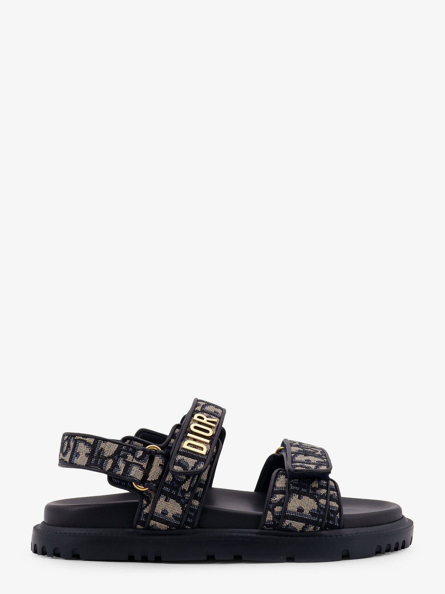 サンダル・ミュール Dior Dioract Fabric Sandals With Dior Oblique Motif act fabric sandals with dior oblique motif – Lord & Taylor