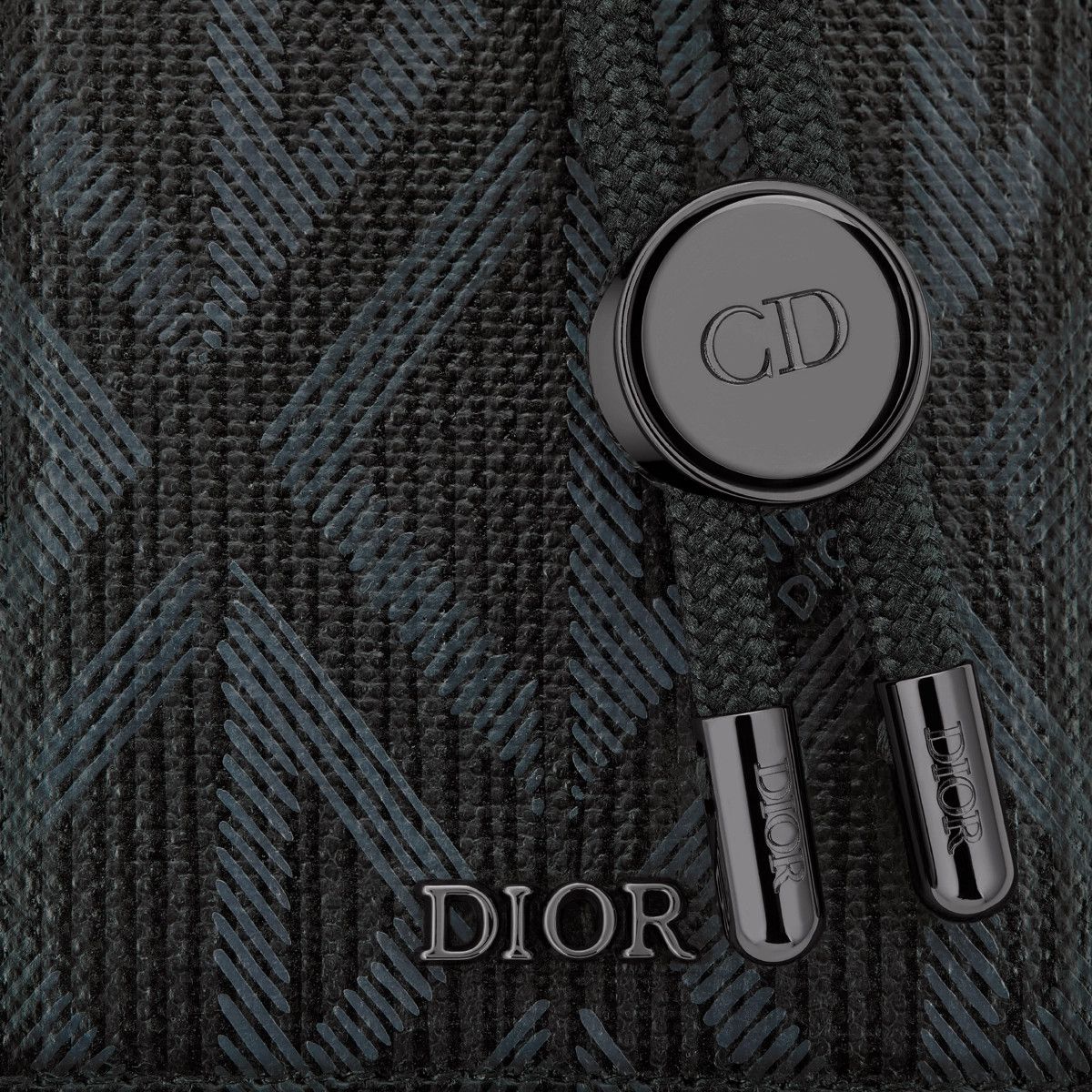 Dior o1bcso1str0226 Size :OS/ Vertical Card Holder in Black Size ONE SIZE - 3 Thumbnail