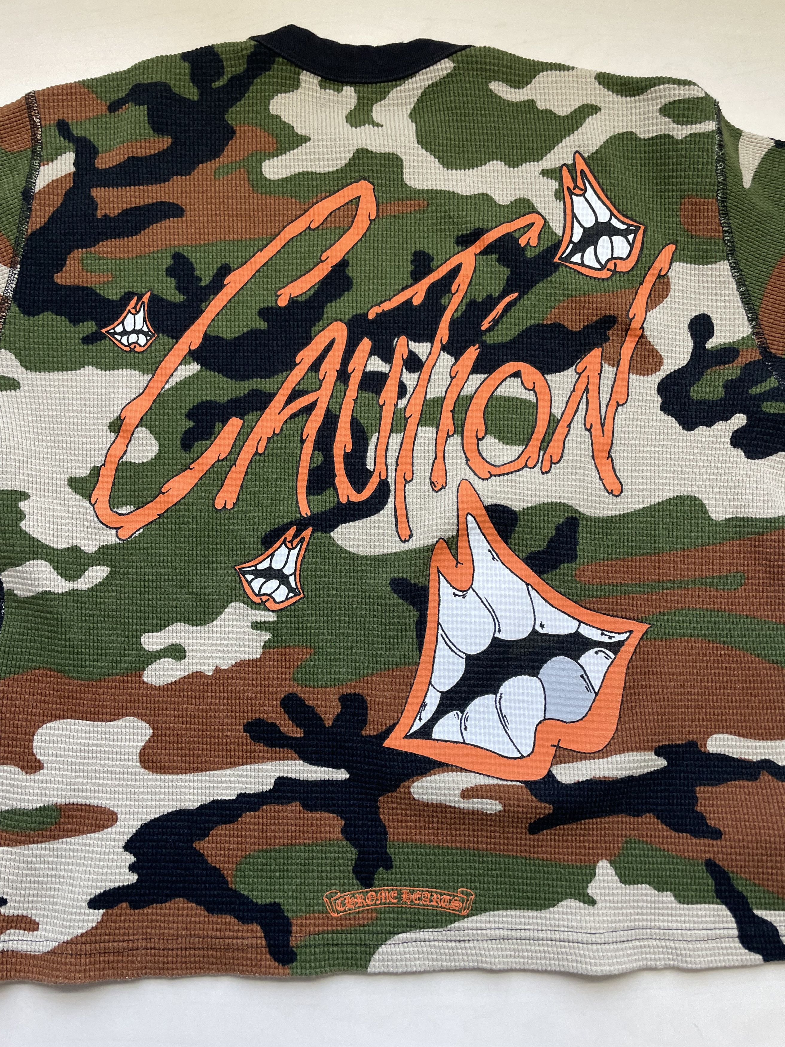 Chrome Hearts Chrome Hearts Matty Boy Camouflage Waffle Thermal T-Shirt T Size S / US 4 / IT 40 - 5 Thumbnail