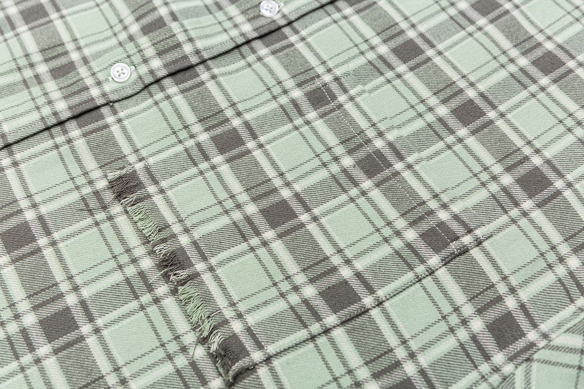 Vintage Japanese retro plaid men's long-sleeved shirt Size US M / EU 48-50 / 2 - 4 Thumbnail