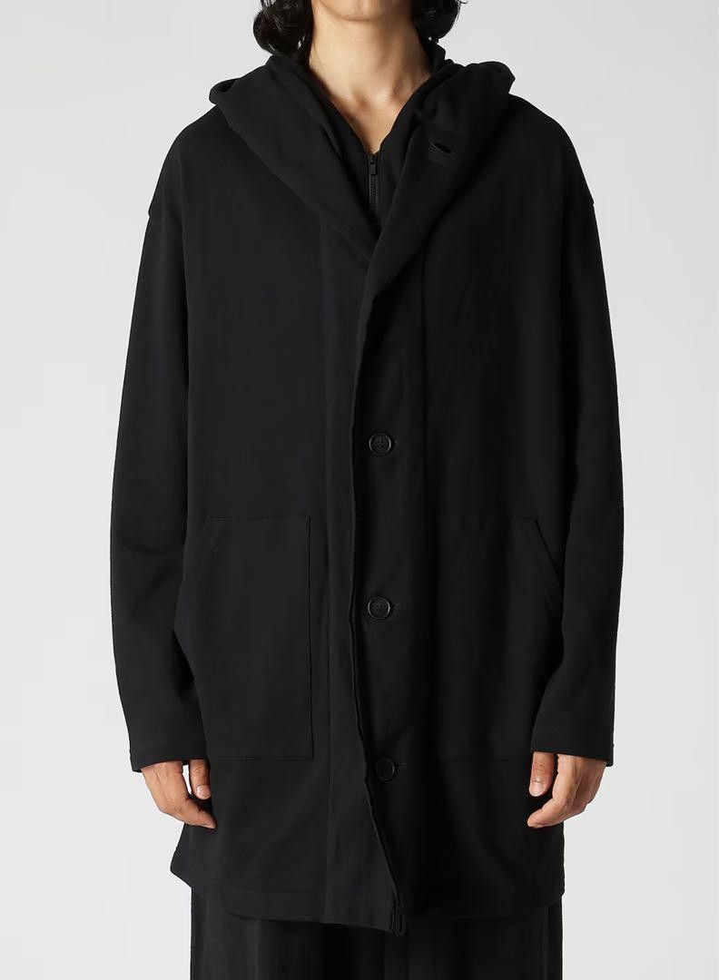 Yohji Yamamoto Yohji Yamamoto pour homme cotton hood coat Size US L / EU 52-54 / 3 - 2 Thumbnail