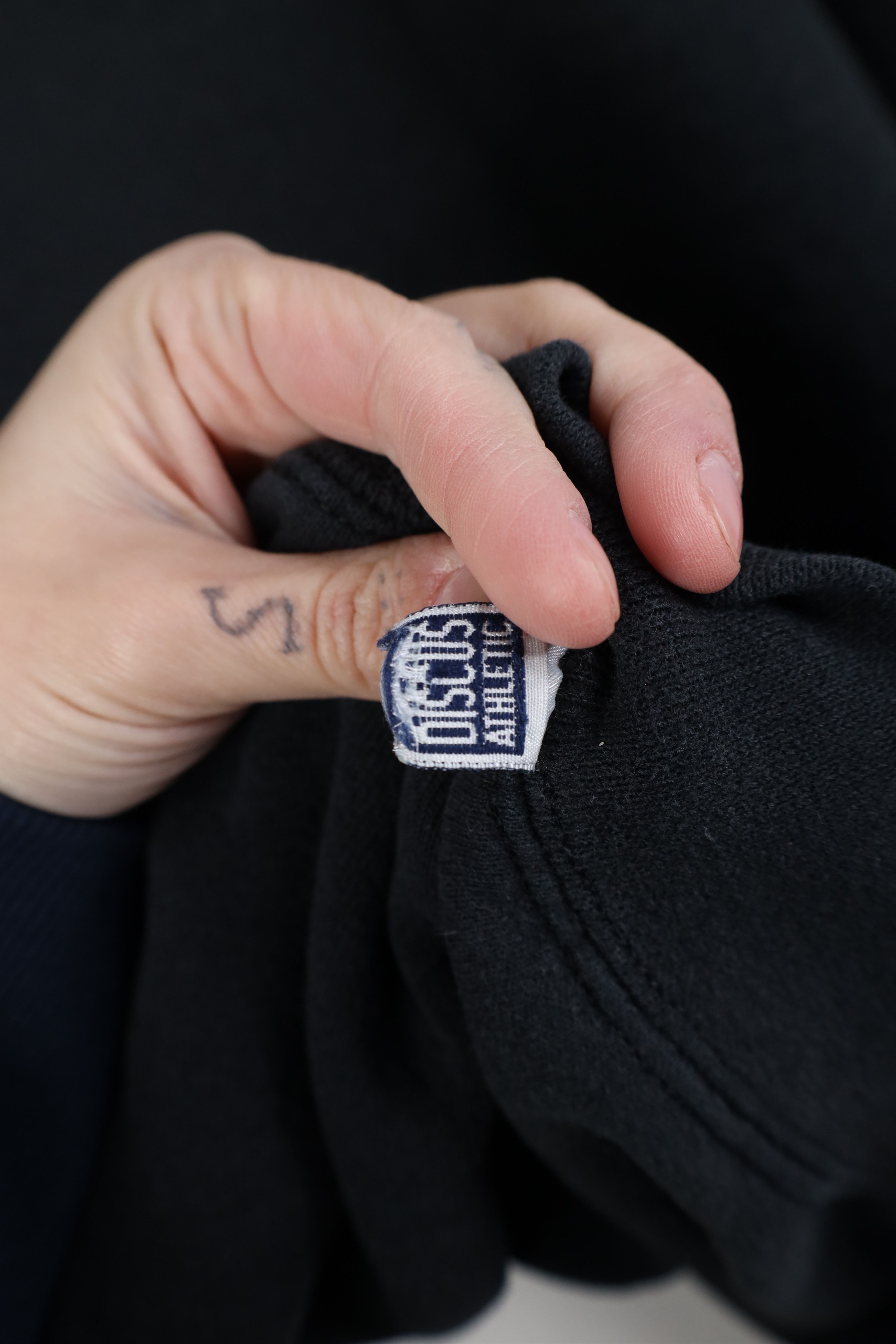 Vintage Vintage 90s Streetwear Blank Crewneck Sweatshirt Black USA Size US XXL / EU 58 / 5 - 11 Thumbnail