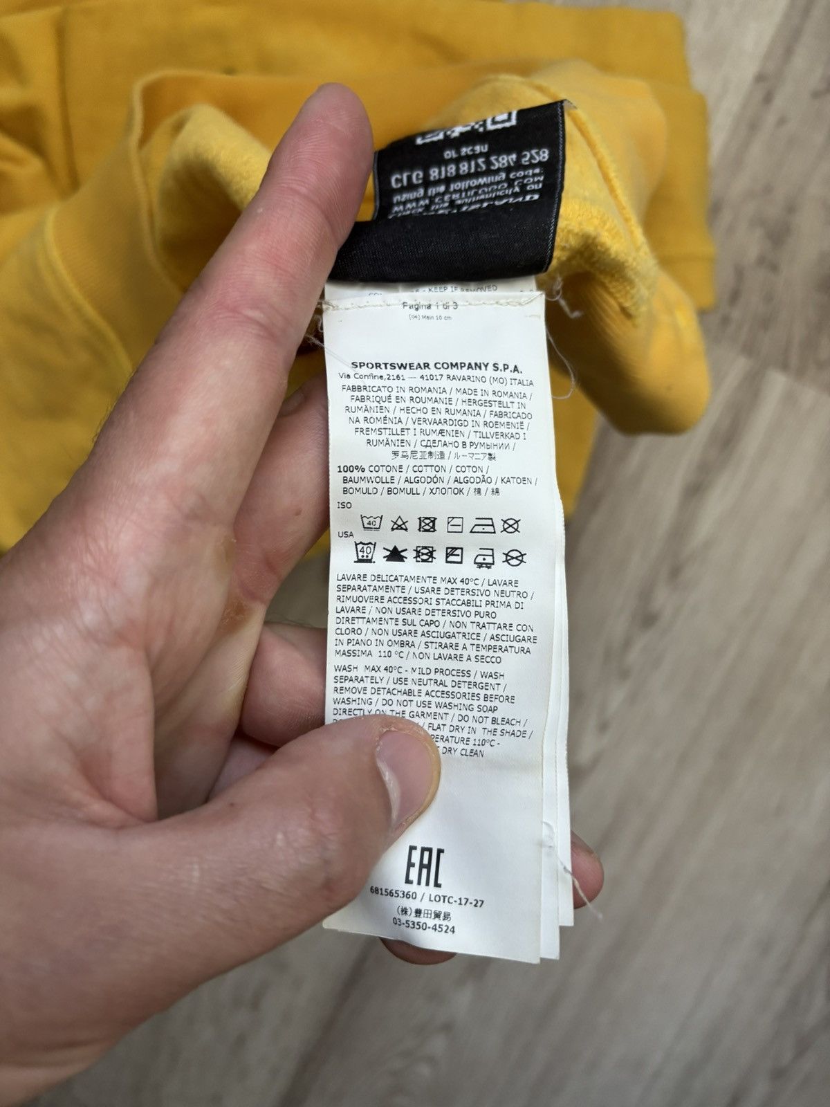 Stone Island Stone island sweatshirt no patch with flaws Size US M / EU 48-50 / 2 - 18 Thumbnail
