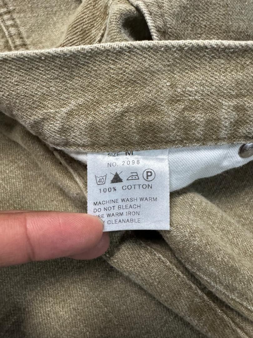 Japanese Brand Vintage 90s U.s Boarder Wide Loose Made in Japan Jeans Size US 30 / EU 46 - 10 Thumbnail