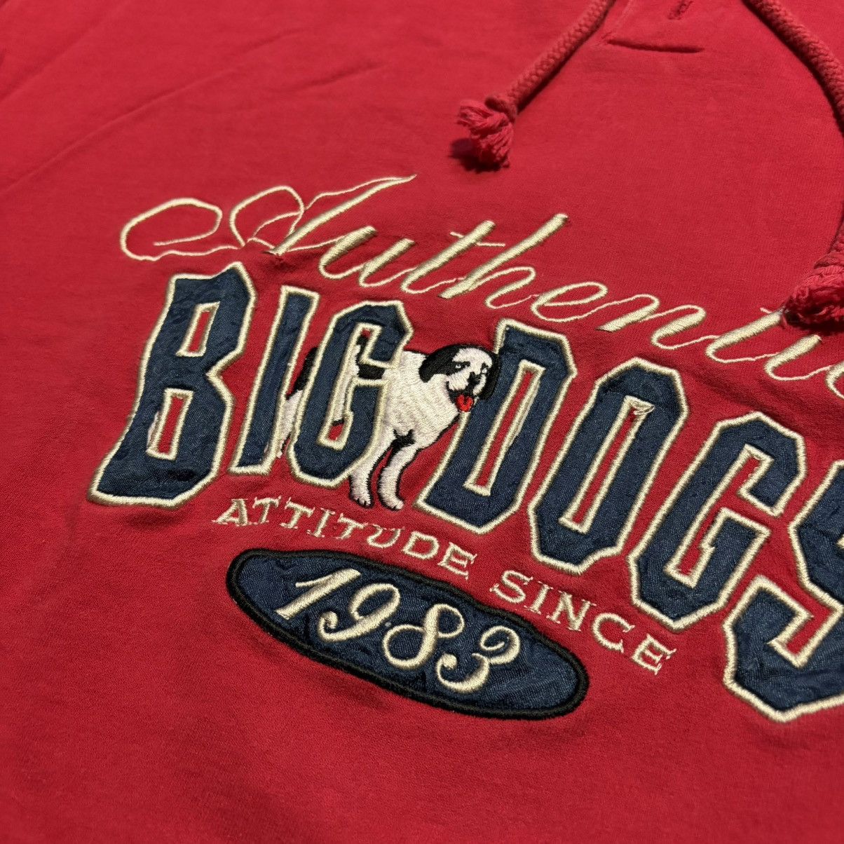 Big Dogs Vintage 90s Big Dogs Santa Barbara Sweatshirt Mock Neck Size US L / EU 52-54 / 3 - 5 Thumbnail