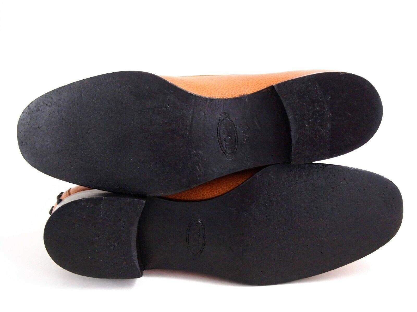 Tod's Tod's Loafers Orange Leather Womens EU 37.5 US 7.5 Size US 7.5 / IT 37.5 - 8 Thumbnail