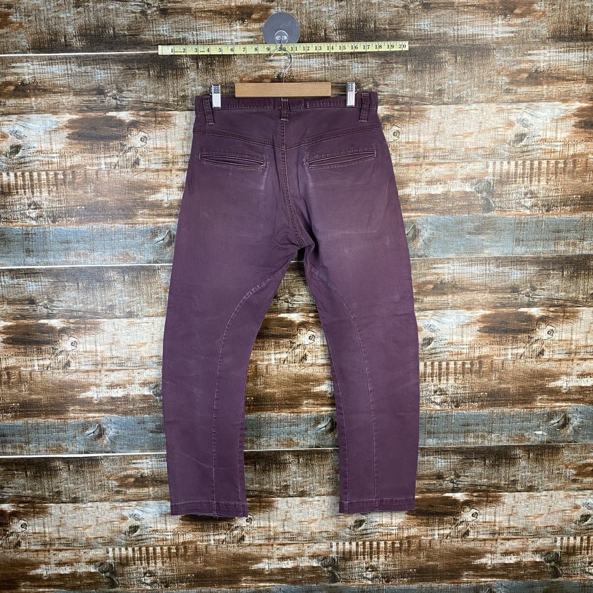 Japanese Brand DL G Ground Purple Cargo Multipocket Pants #C1001 Size US 33 - 15 Thumbnail