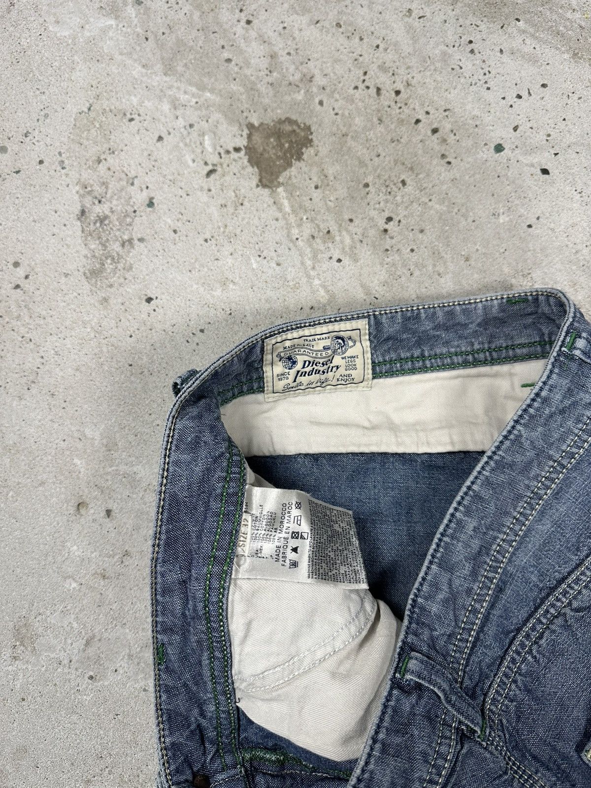 Diesel × Vintage Vintage 2001 Diesel Distressed Carpenter Denim Pants Jeans Size US 32 / EU 48 - 17 Thumbnail