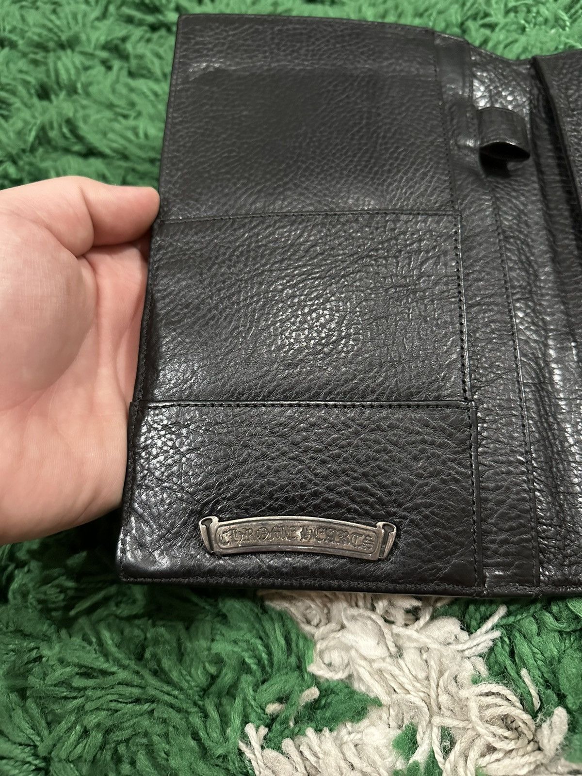 Chrome Hearts × Vintage Chrome Hearts Leather Fleur Notepad Organizer Size ONE SIZE - 3 Thumbnail